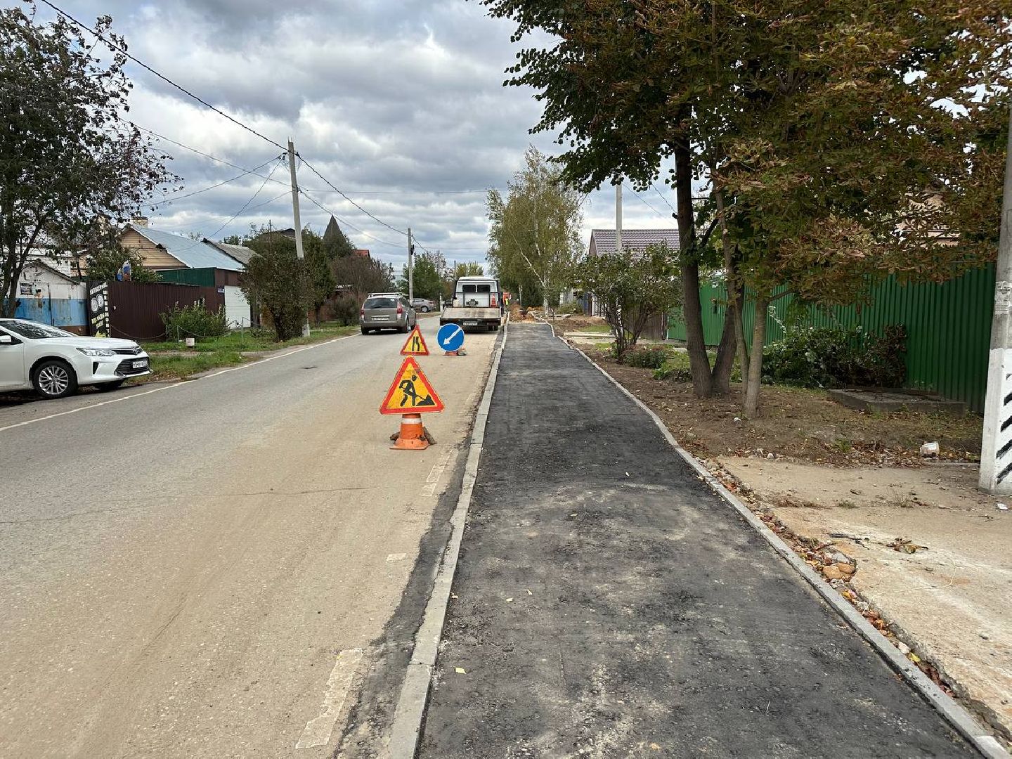 дороги, домодедово, новый тротуар,