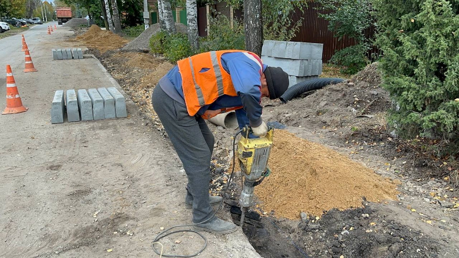 дороги, домодедово, новый тротуар,