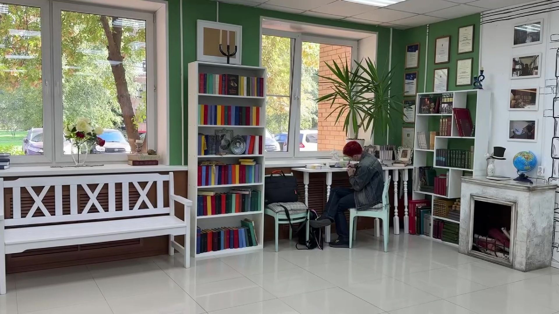 Реутов, библиотека, культура, обновление интерьера,