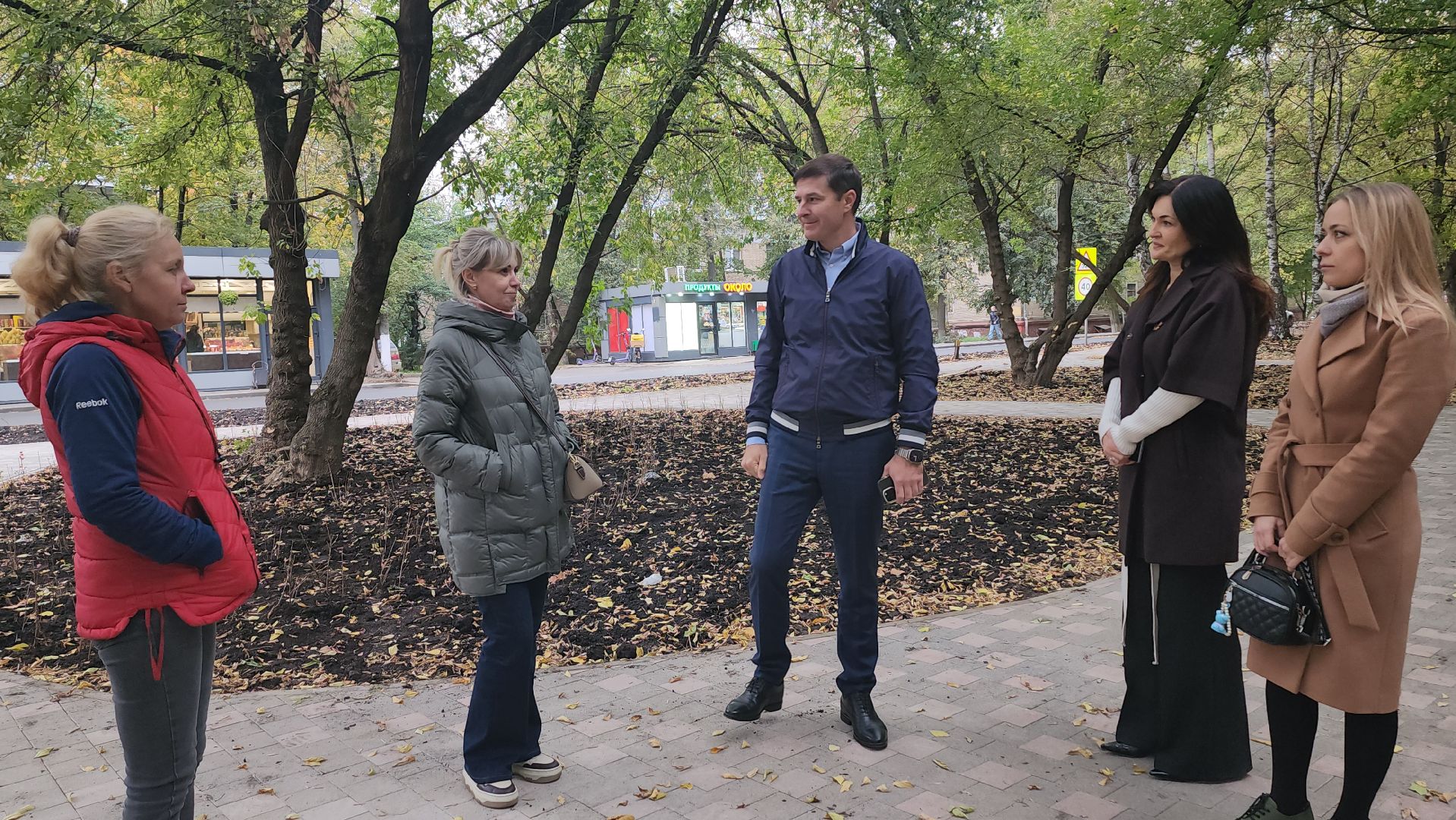 люберцы, новый сквер, глава люберец владимир волков, жители,