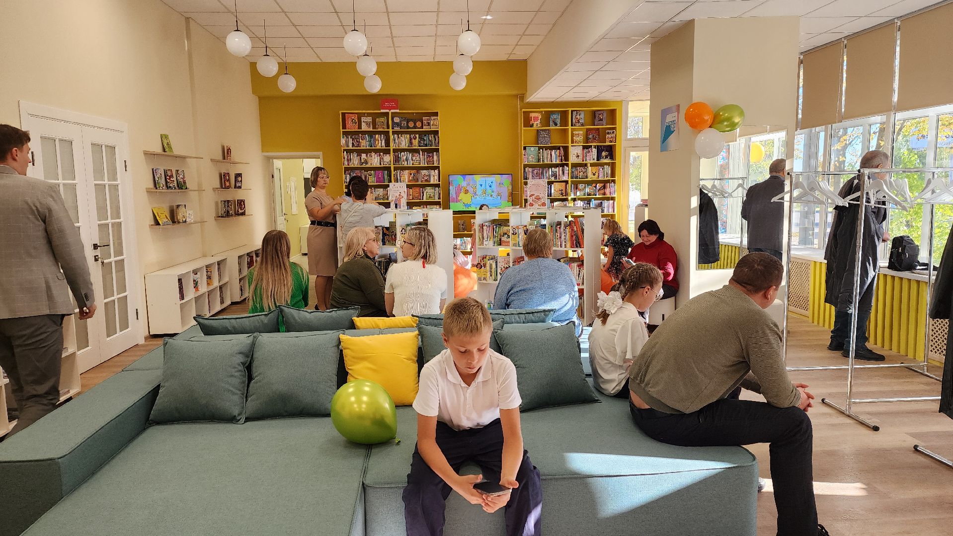 луховицы, библиотека , открытие библиотеки,