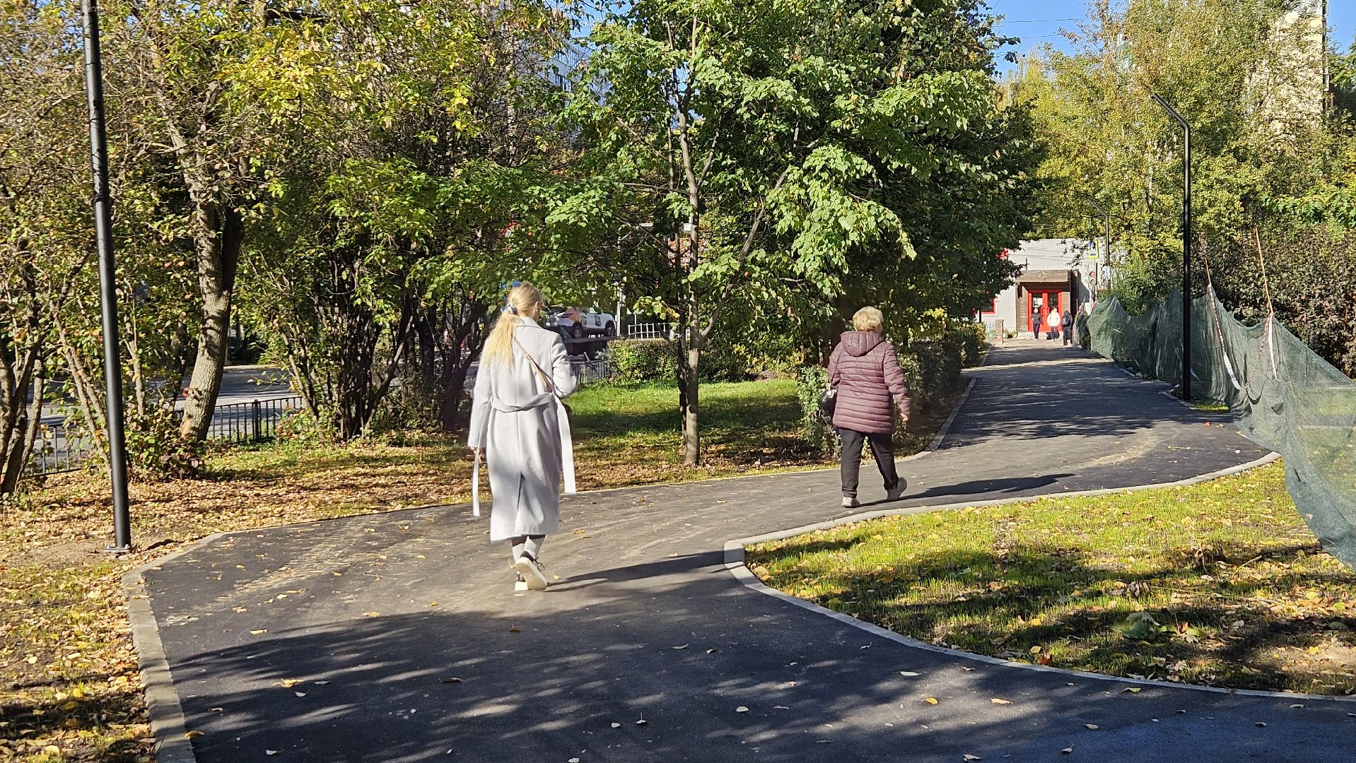 долгопрудный, сквер, сквер строителей, благоустройство,