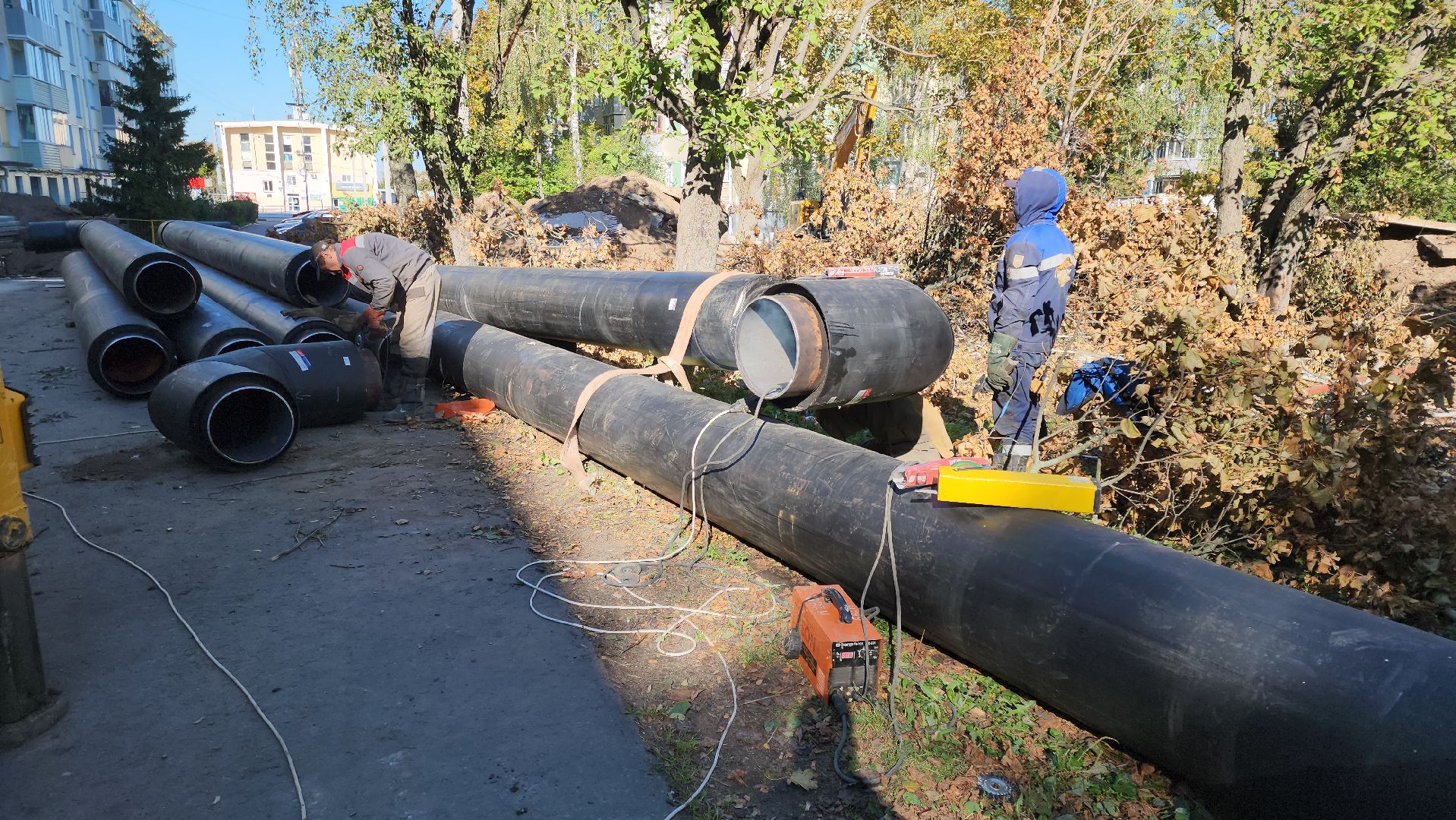 кашира, отопление, горячая вода, жкх, ремонт, теплосеть, отопительный сезон,