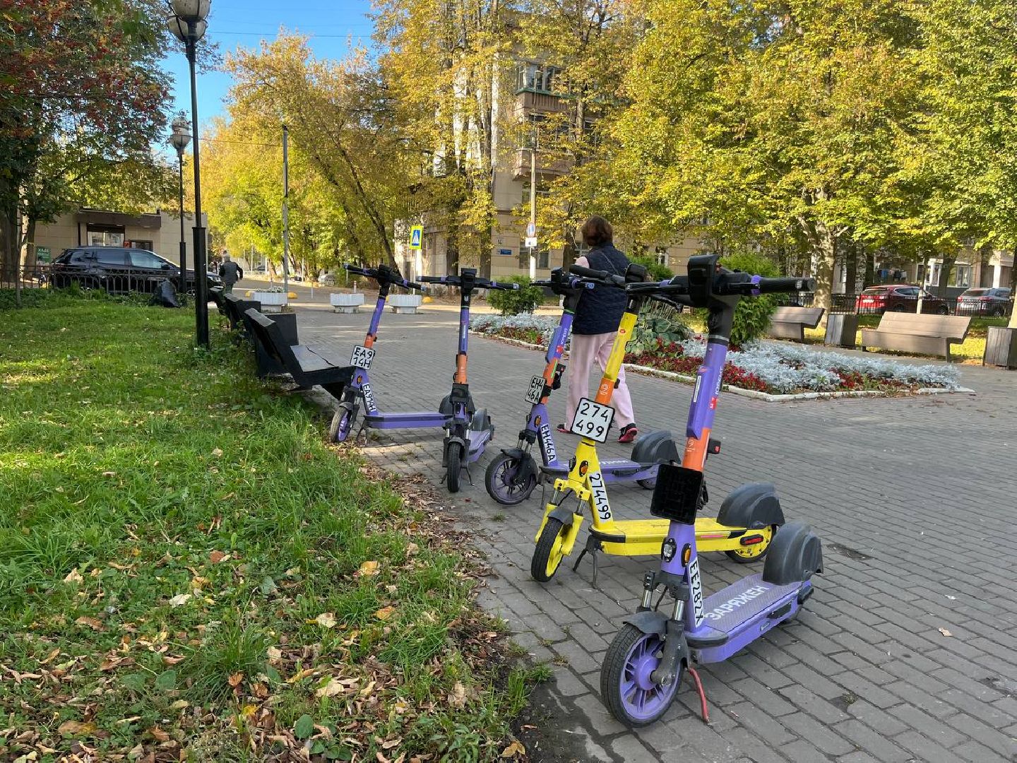 красногорск, кикшеринг, самокаты,