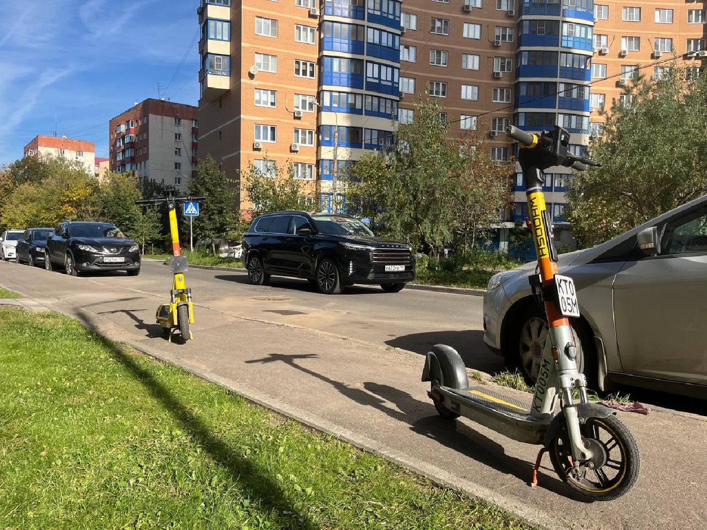 красногорск, кикшеринг, самокаты,