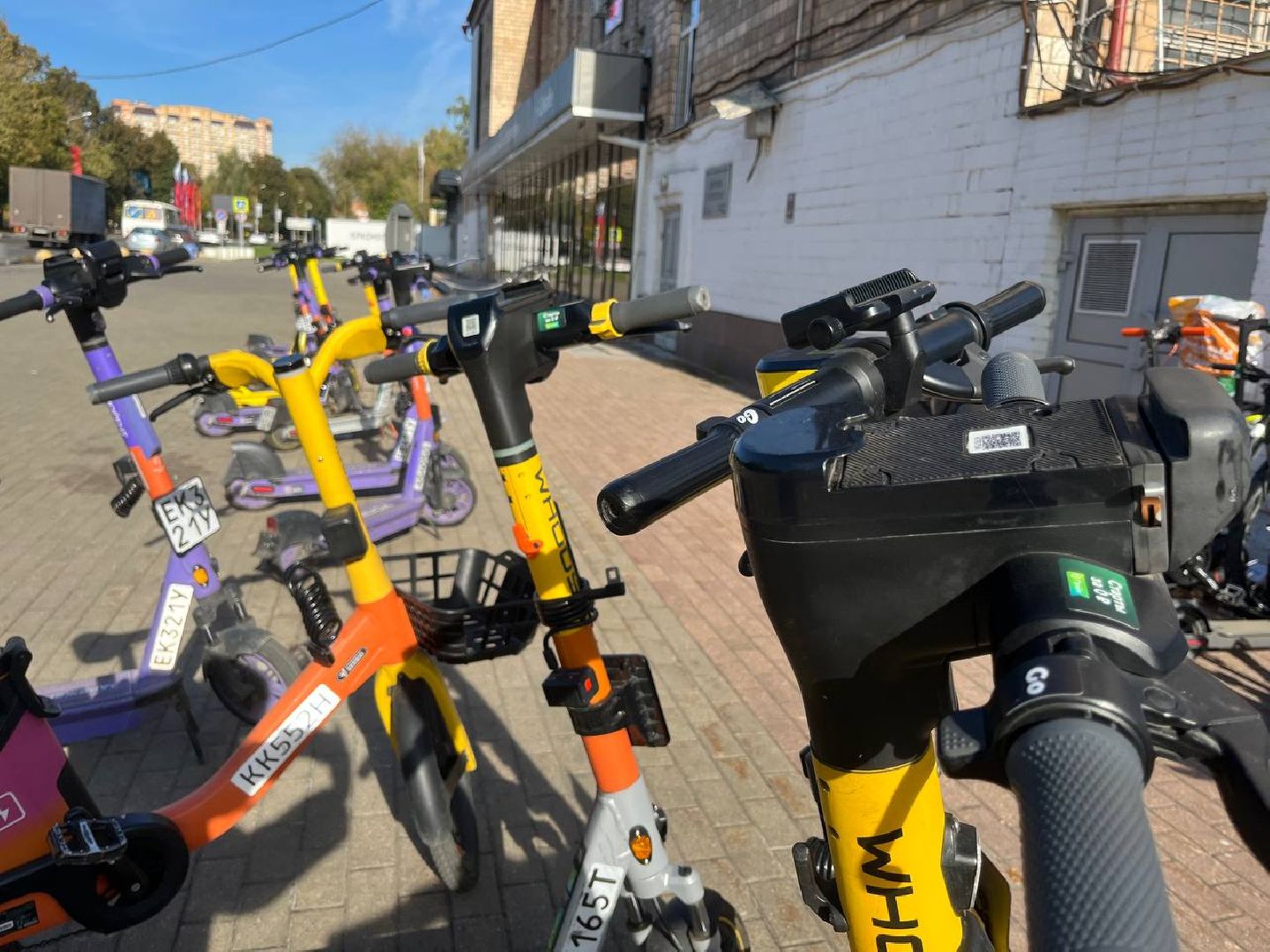 красногорск, кикшеринг, самокаты,