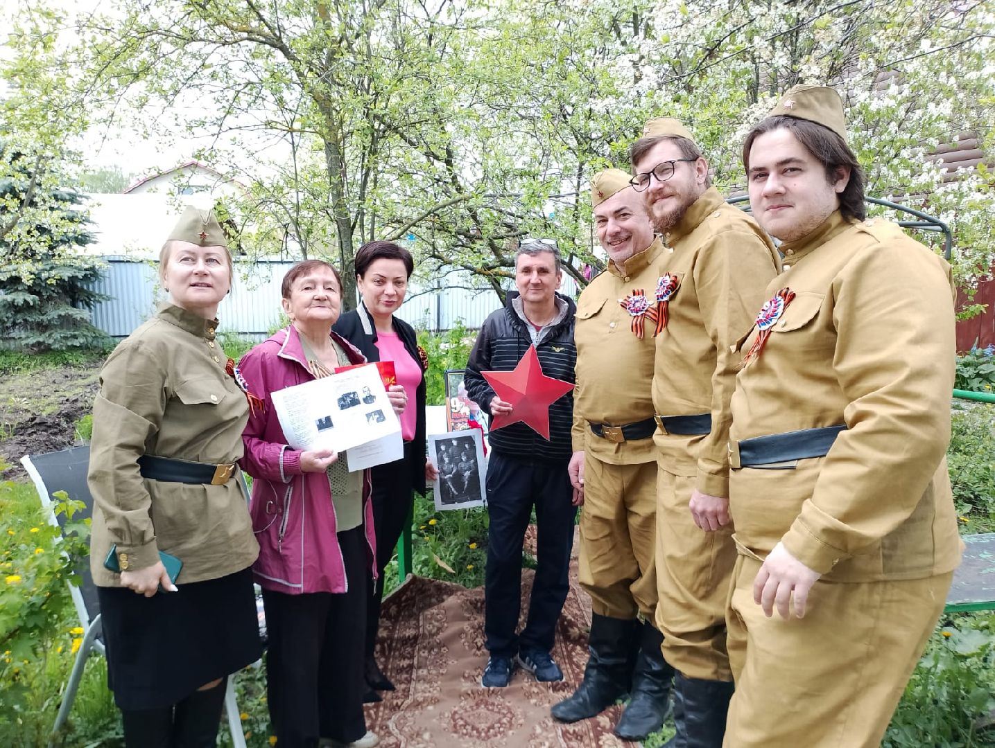 Раменское, общество, Сафоновское, поздравление ветеранов