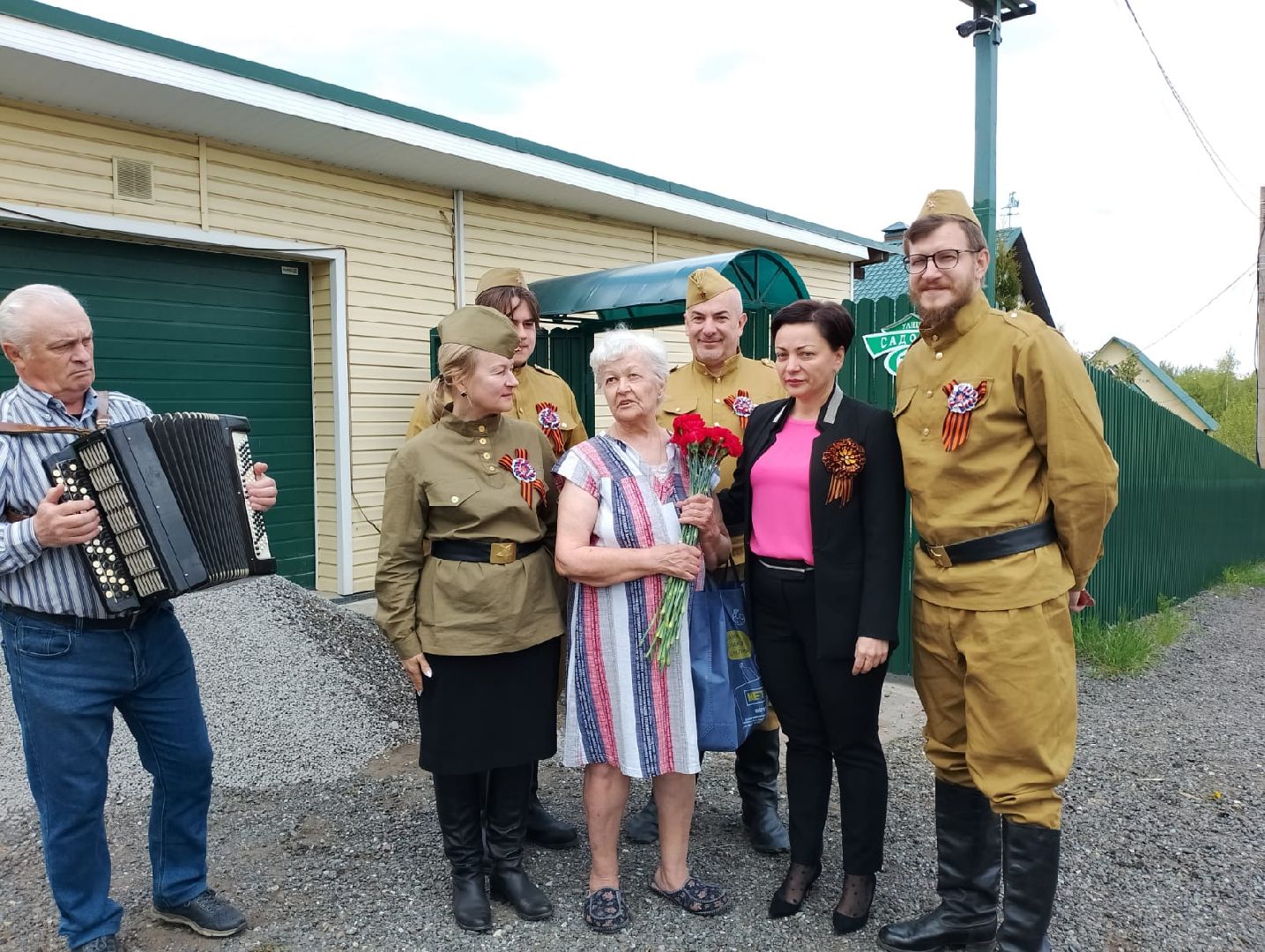 Раменское, общество, Сафоновское, поздравление ветеранов