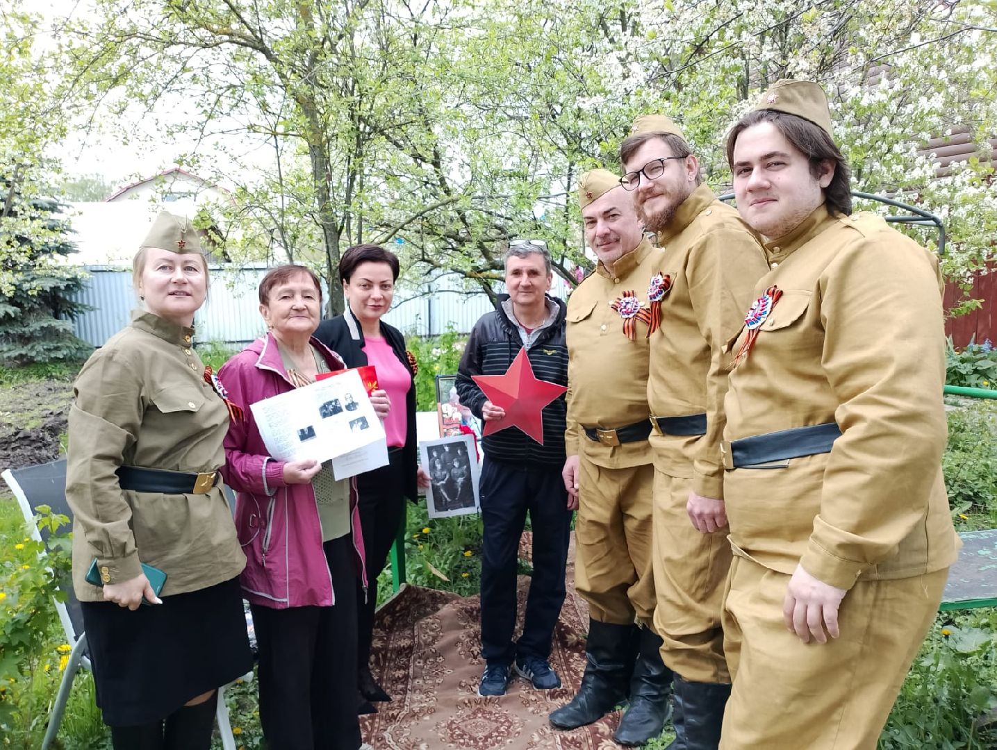 Раменское, общество, Сафоновское, поздравление ветеранов