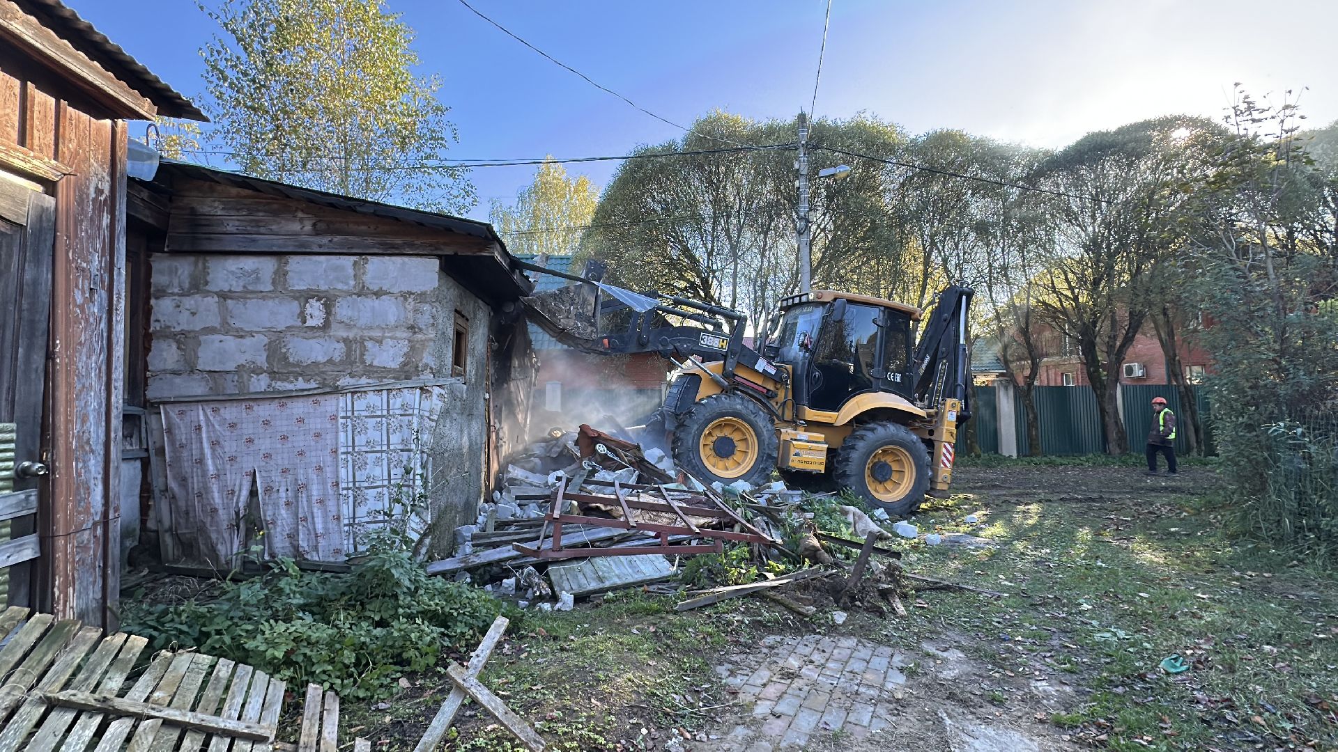 пушкинский городской округ, правдинский, снос аварийного жилья, снос дома,