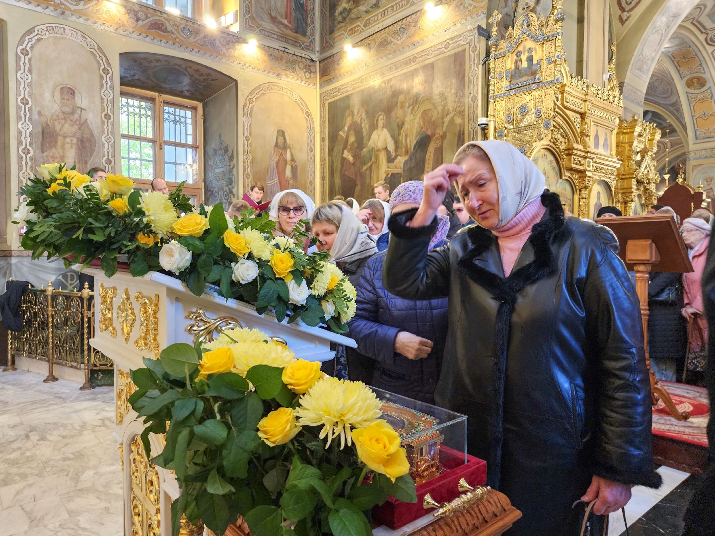 Подольск, Ковчег с мощами, Святитель Тихон, Архиепископ Аксий, Богослужение, Святыня,