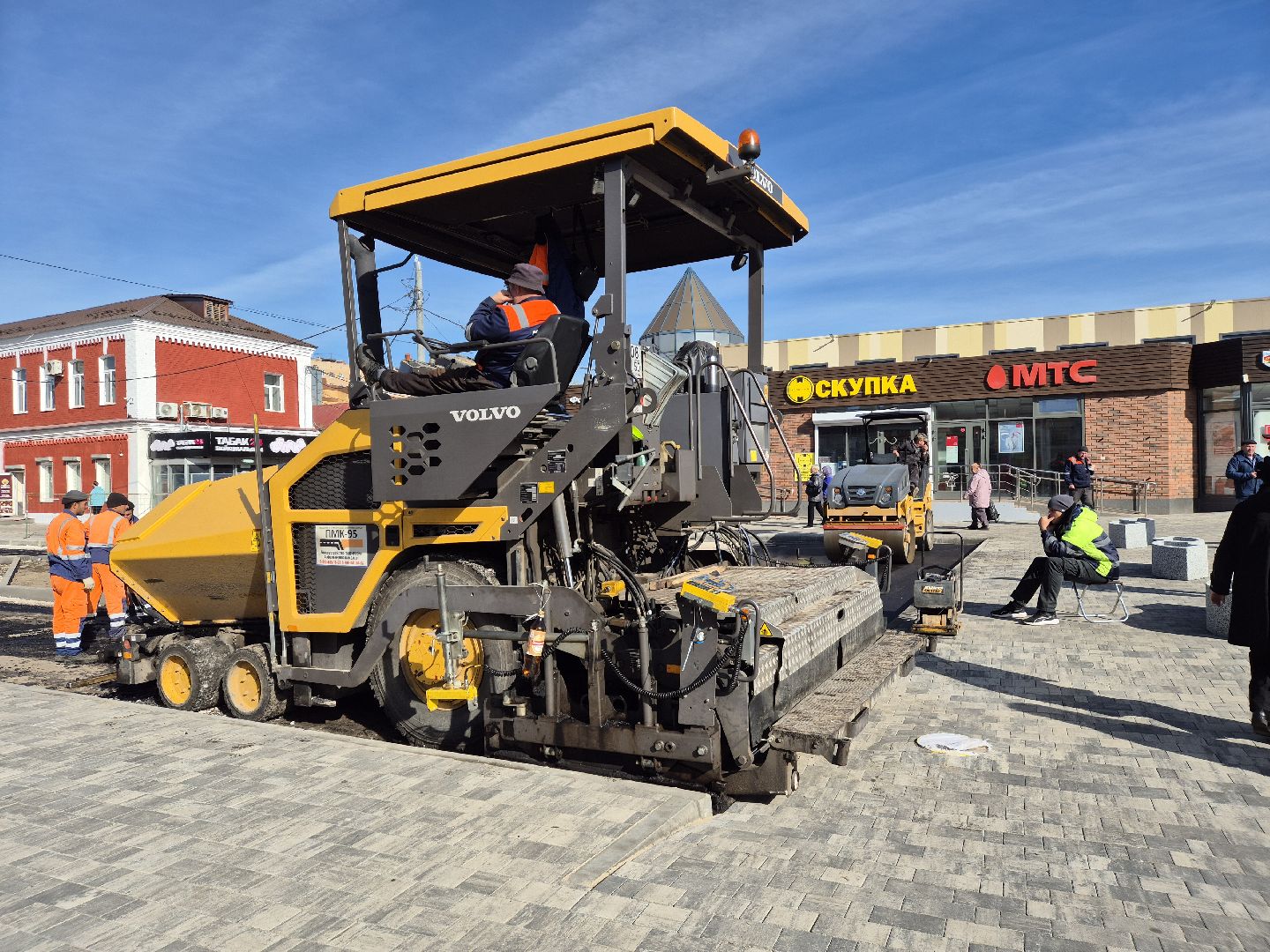 орехово зуево, строительство дороги,
