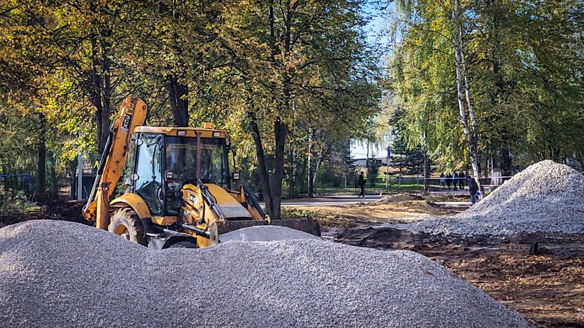 бронницы, благоустройство в бронницах, новый сквер в бронницах, новые спортивные площадки в бронницах,