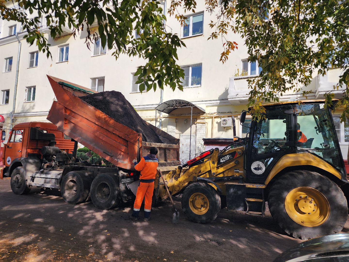 фрязино, благоустройство дворов, укладка бордюров, асфальтирование дворов,