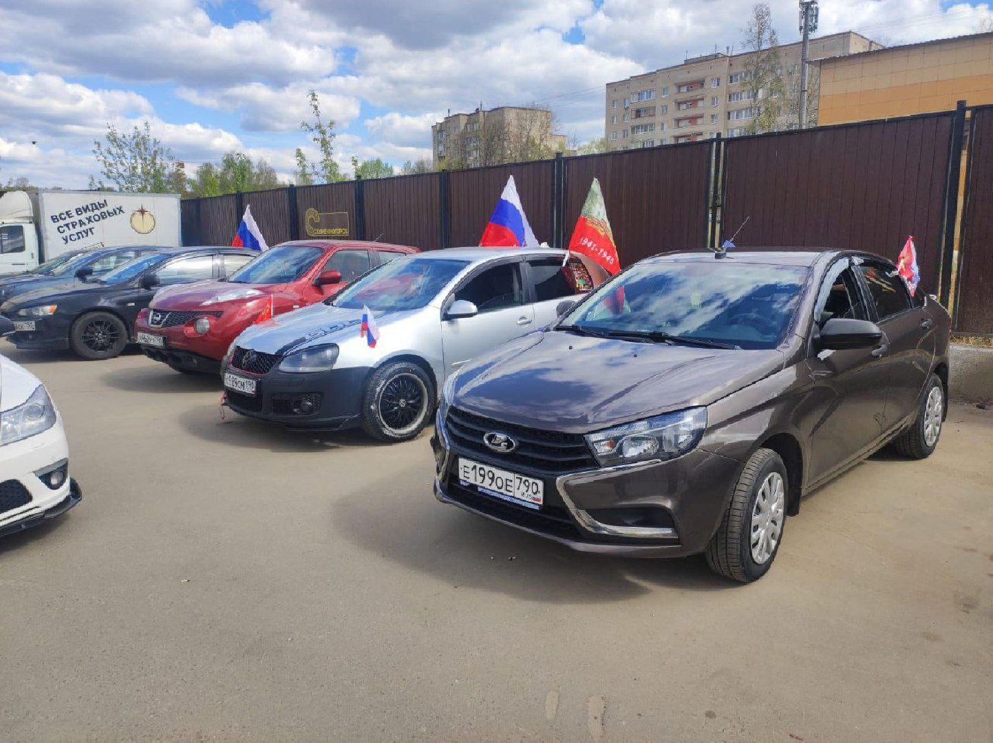 Солнечногорск, деньпобеды, праздник, автопробег, автомобили