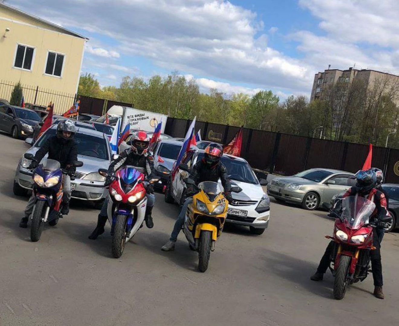 Солнечногорск, деньпобеды, праздник, автопробег, автомобили