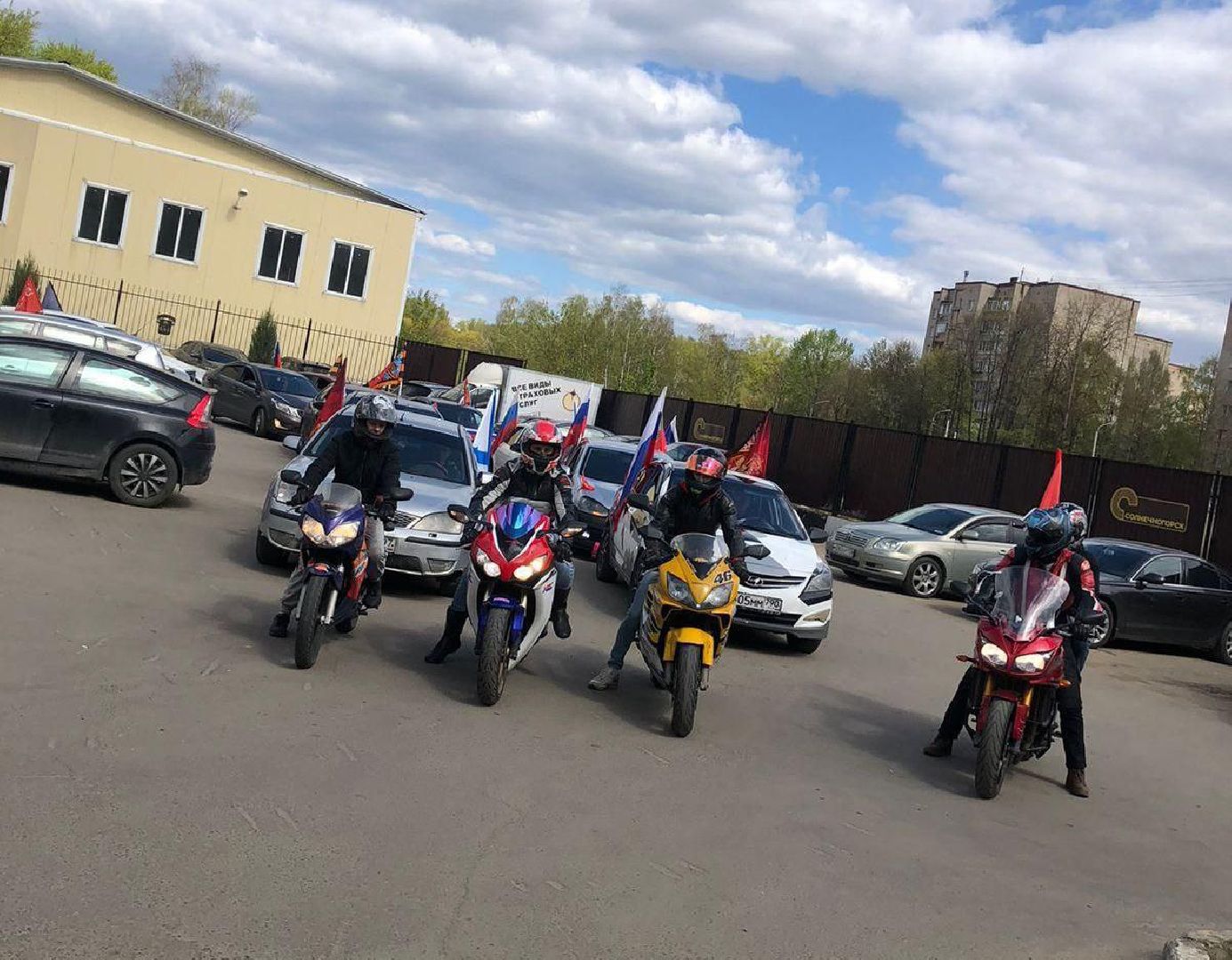 Солнечногорск, деньпобеды, праздник, автопробег, автомобили