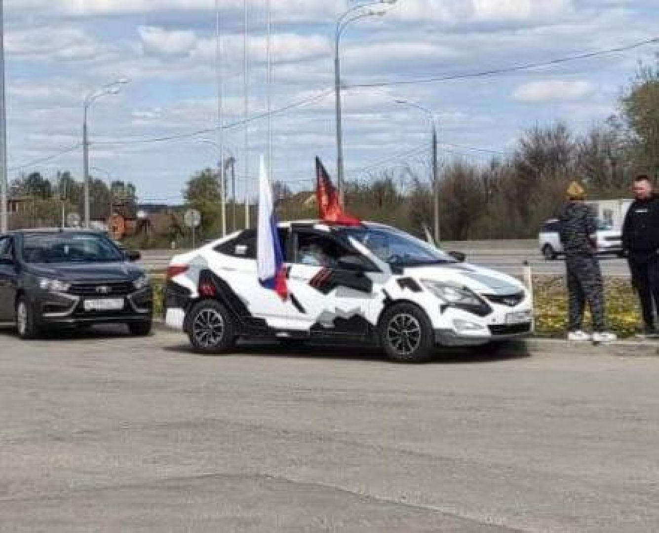 Солнечногорск, деньпобеды, праздник, автопробег, автомобили