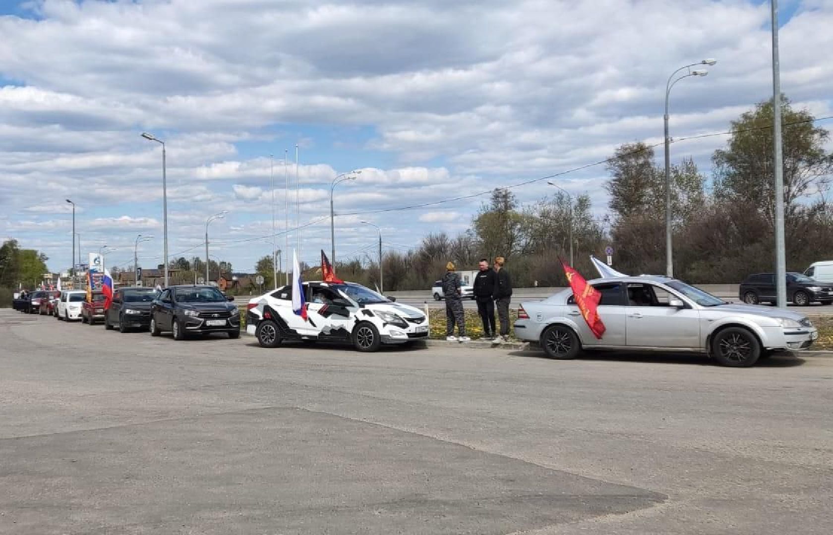 Солнечногорск, деньпобеды, праздник, автопробег, автомобили