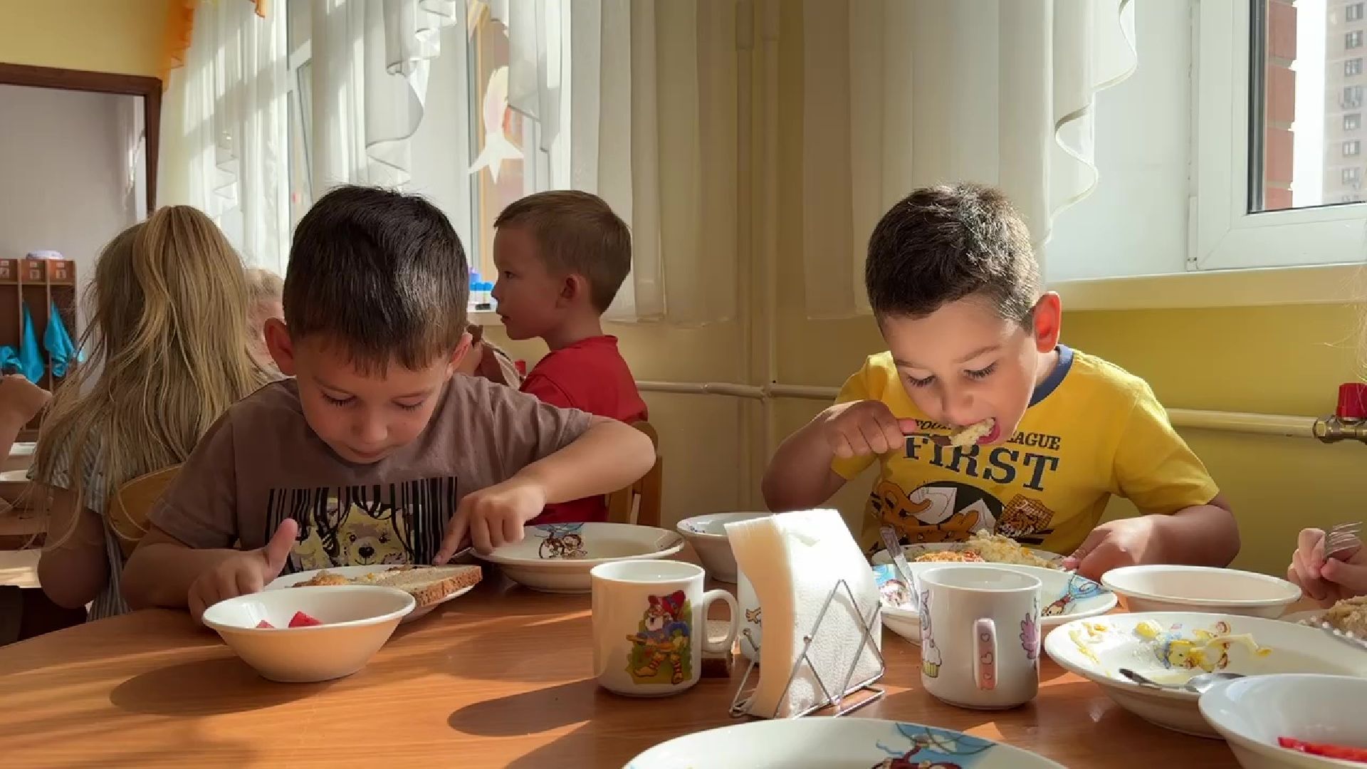 Реутов, образование, питание в садах, зимнее меню,