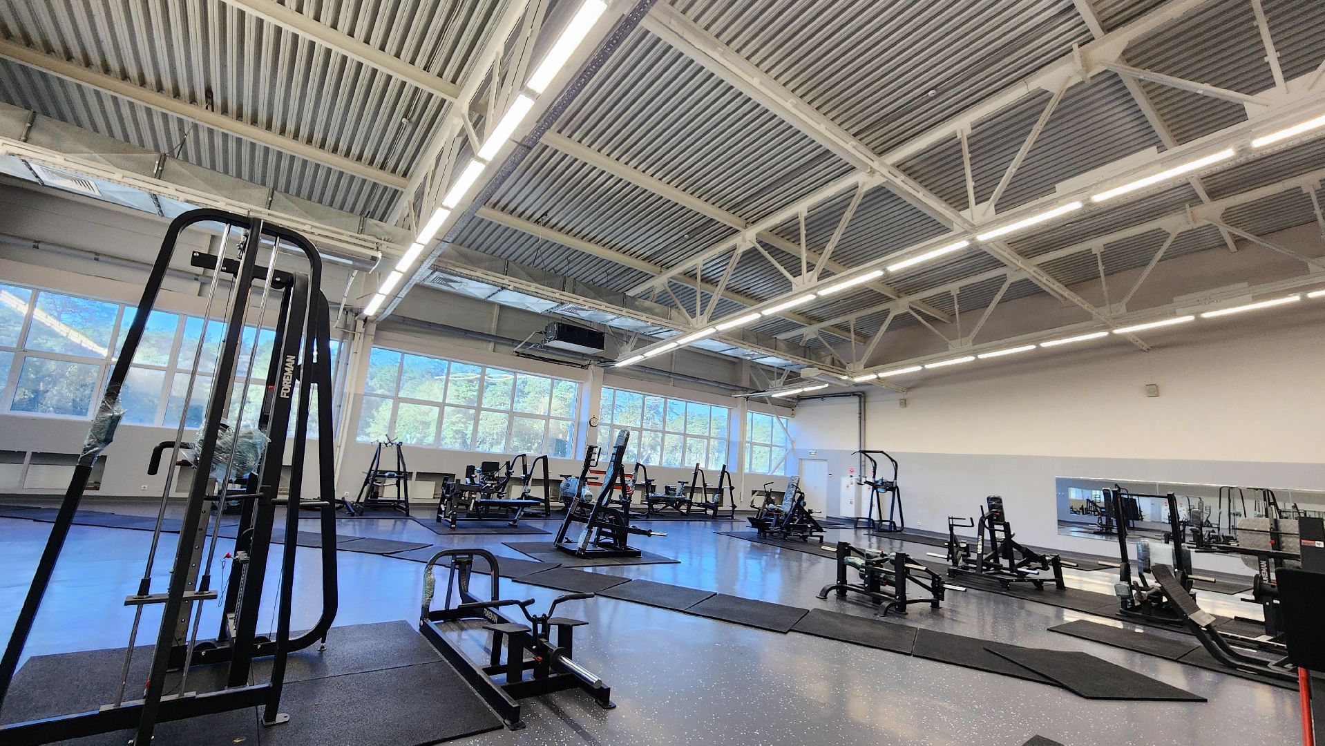 спорт, спортивная школа протвино, ремонт тренажерного зала,