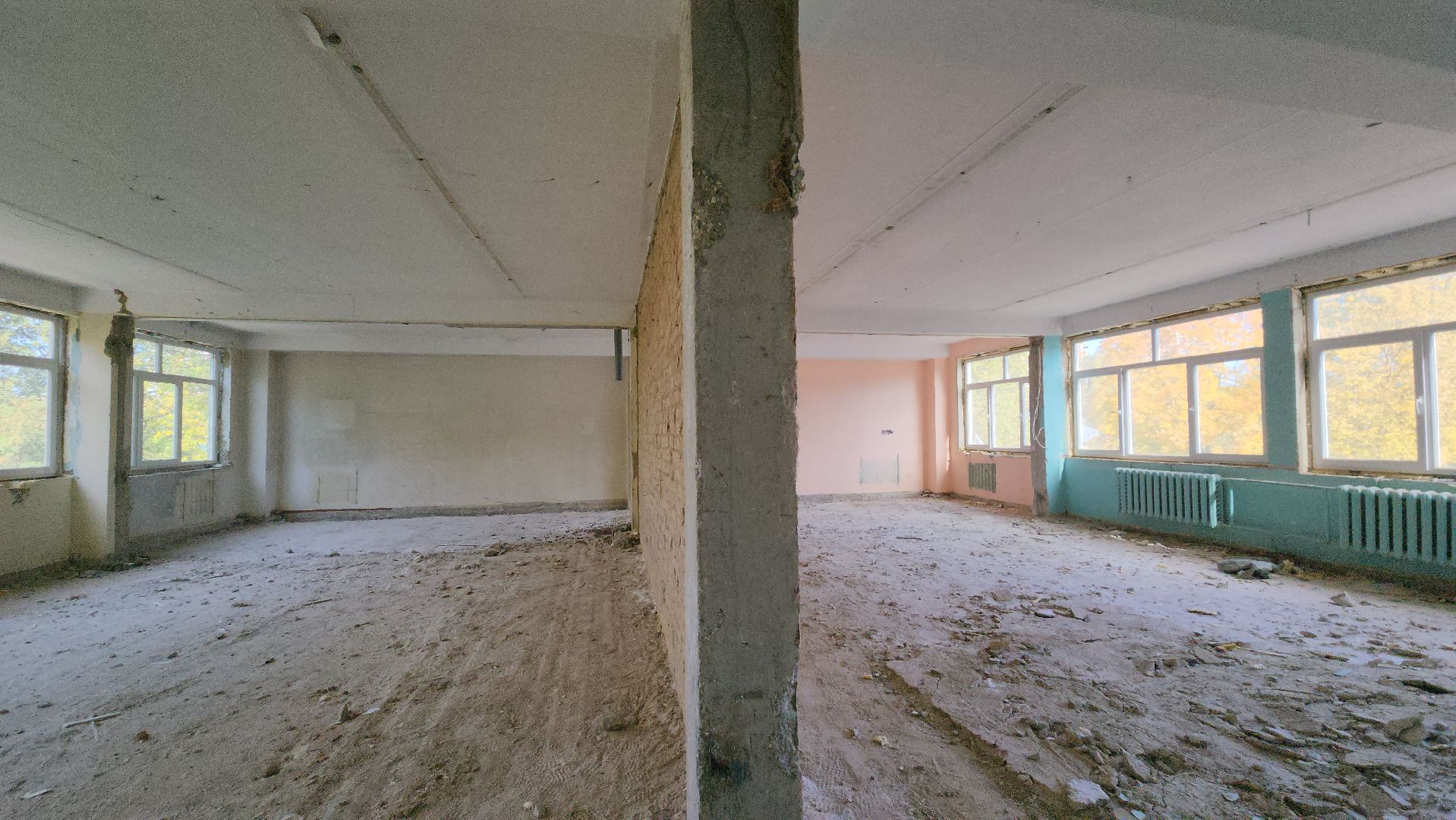 капитальный  ремонт, Капитальный ремонт школы, Лобня,