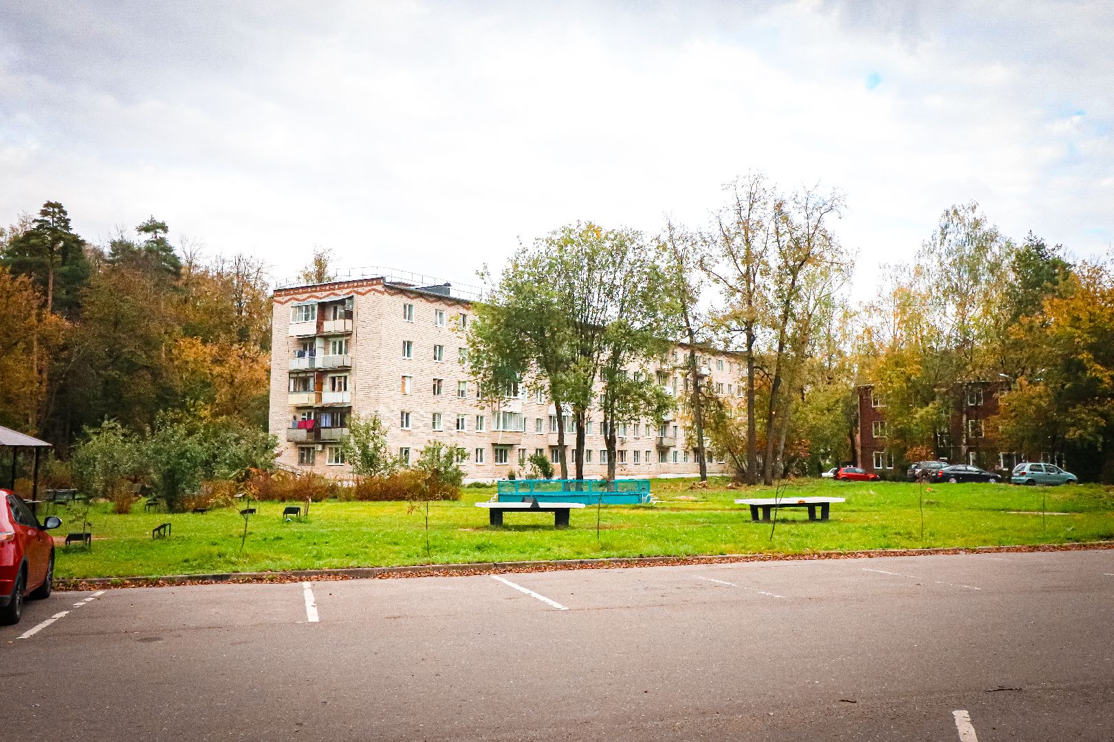 клин, общество, строительство, мемориал вечный огонь, память,