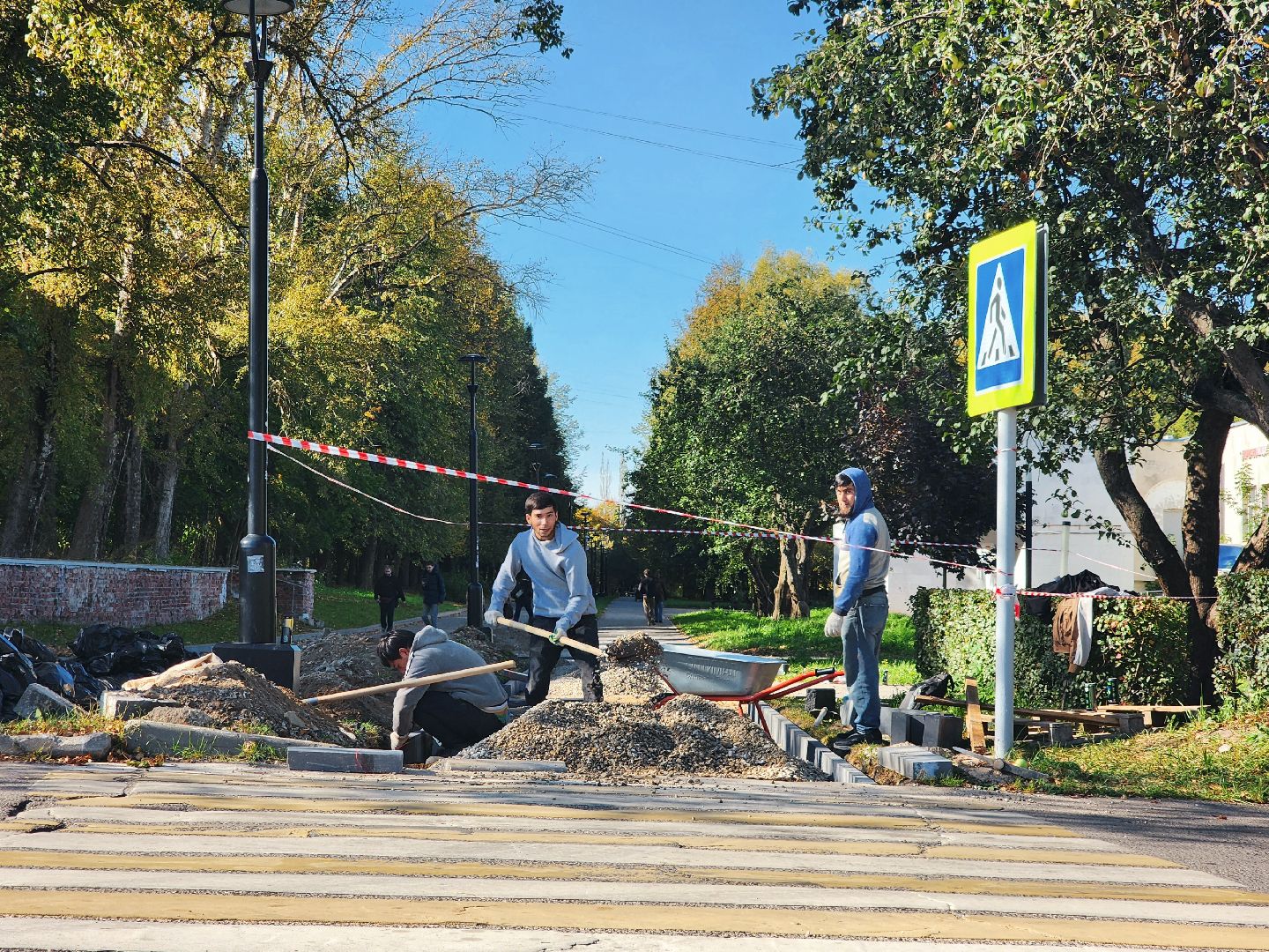 пущино, серпухов, тротуары, дороги,