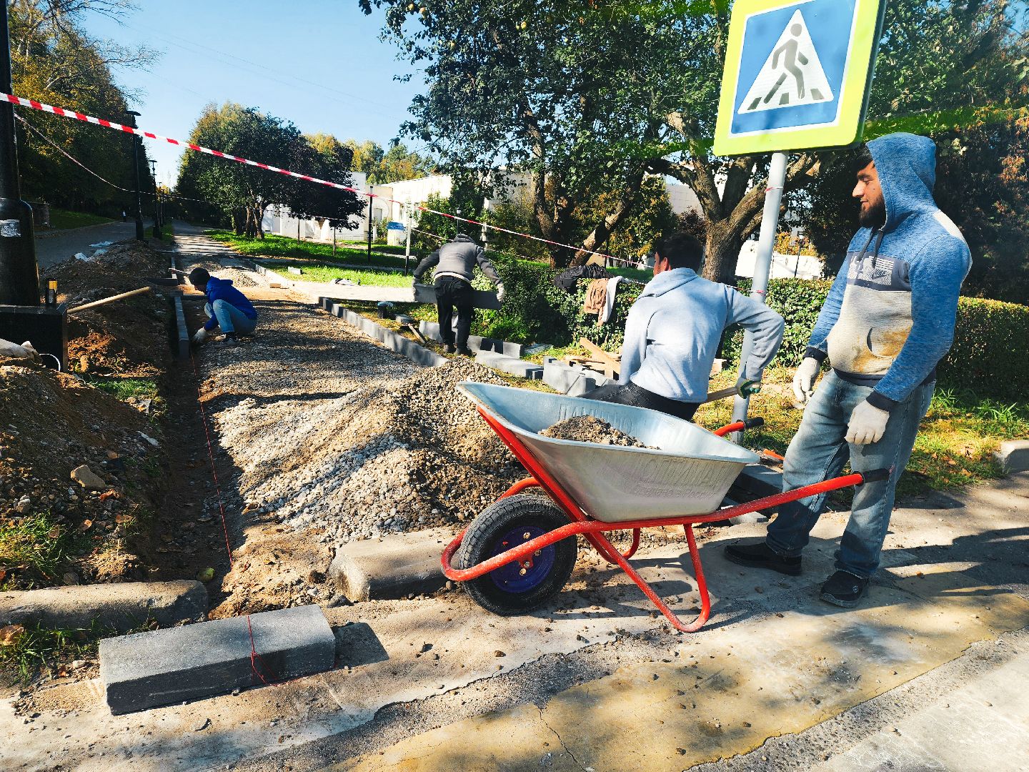 пущино, серпухов, тротуары, дороги,