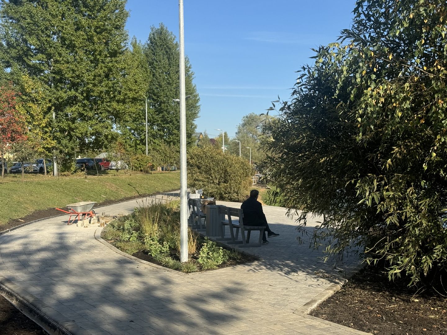 набережная , благоустройство сквера ,  ленинский городской округ,