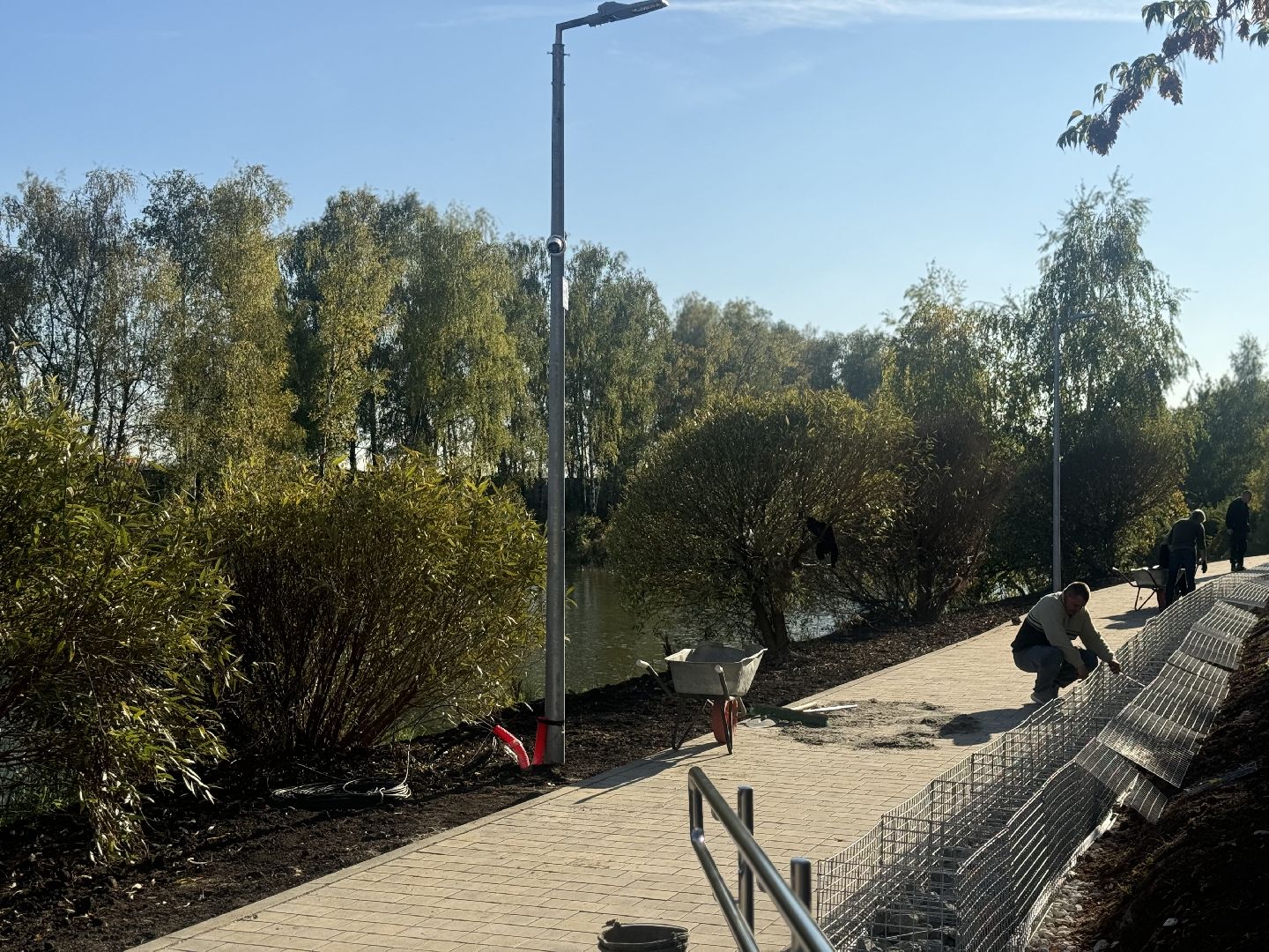 набережная , благоустройство сквера ,  ленинский городской округ,