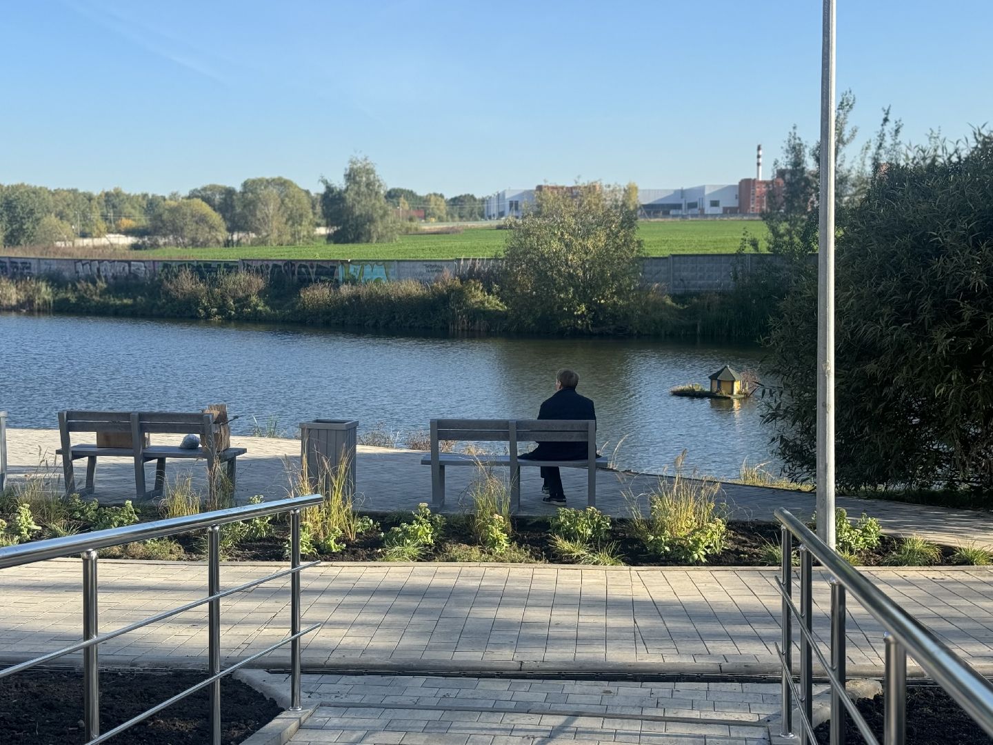 набережная , благоустройство сквера ,  ленинский городской округ,