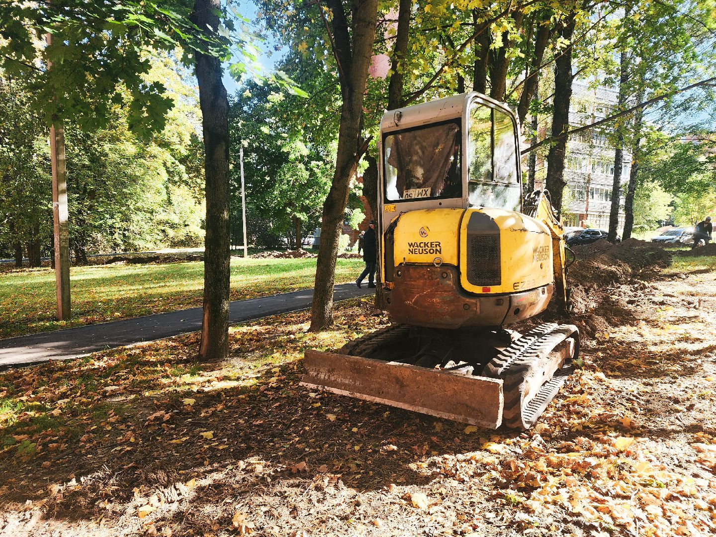 пущино, серпухов, комплексное благоустройство двора,