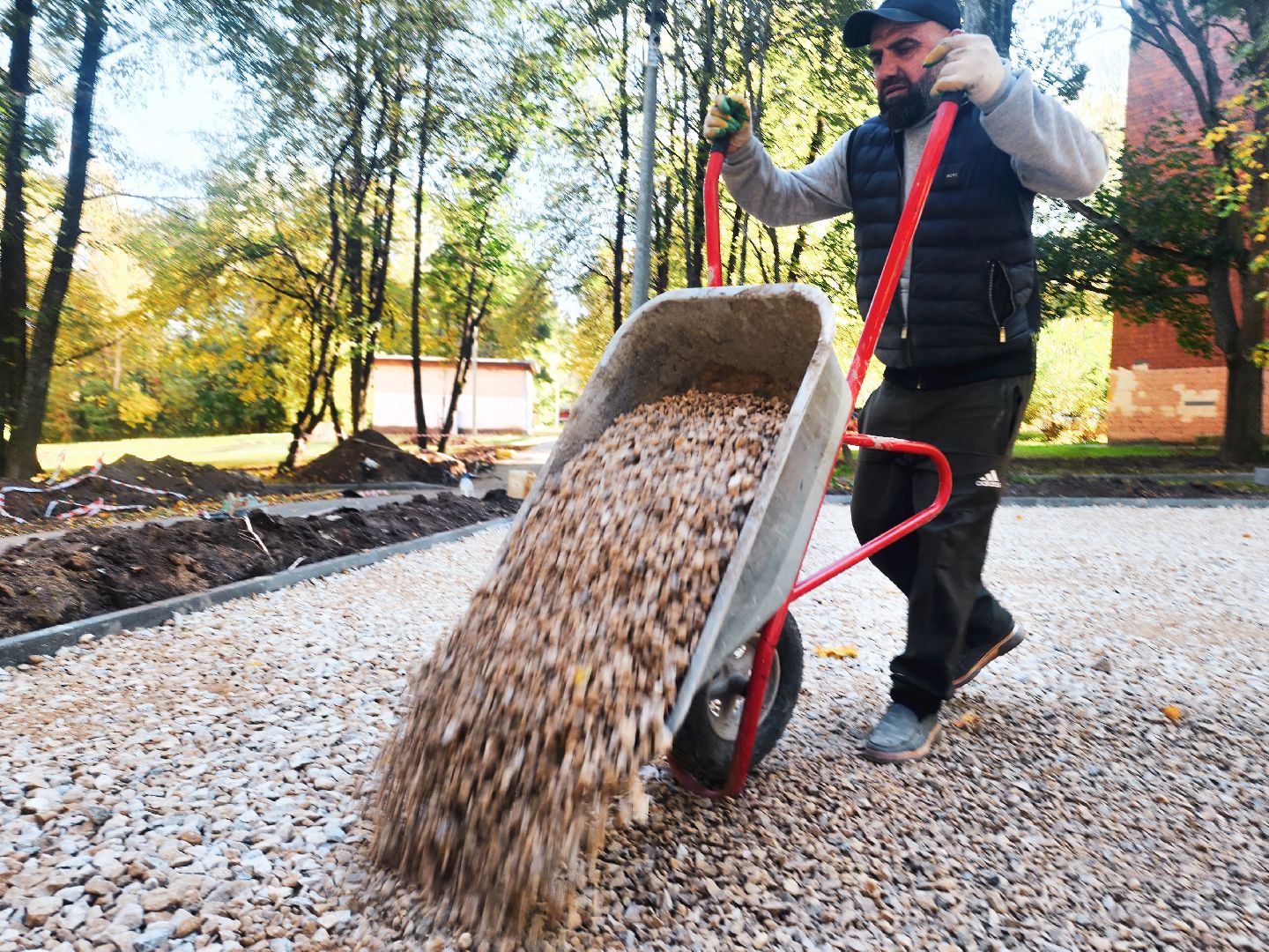 пущино, серпухов, комплексное благоустройство двора,