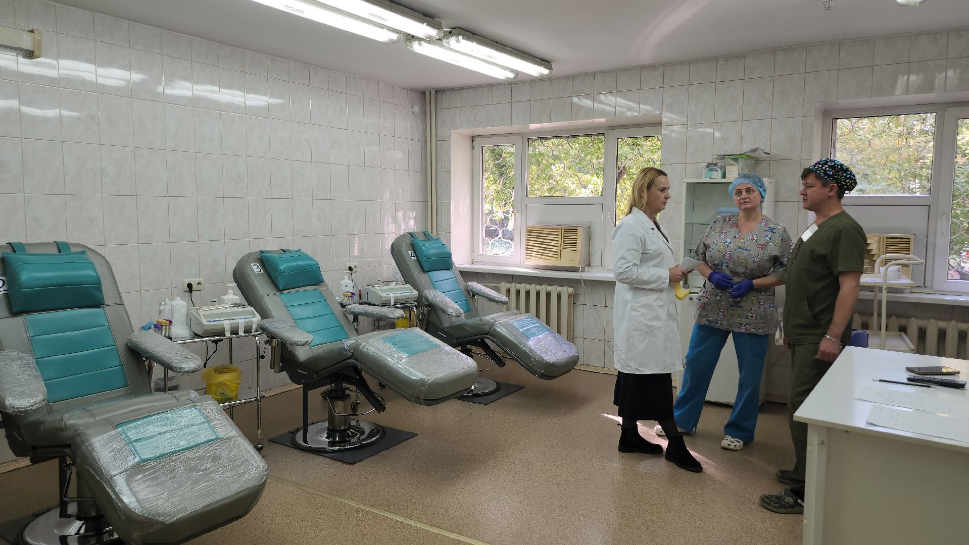 люберцы, люберецкая  областная больница, отделение переливания крови, новый заведующий,