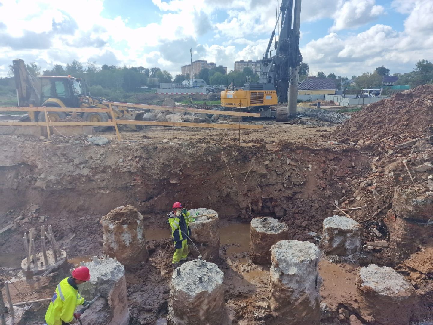 мытищи, Реконструкция моста,