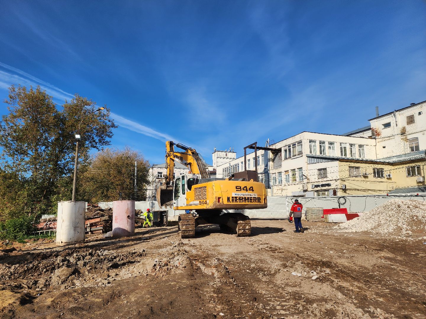 мытищи, Реконструкция моста,