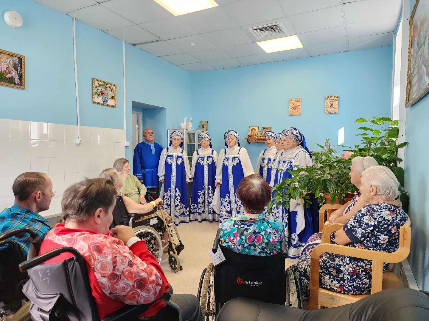 электросталь, больница, праздник, день пожилого человека, медицина, жители, гериатрическое отделение,