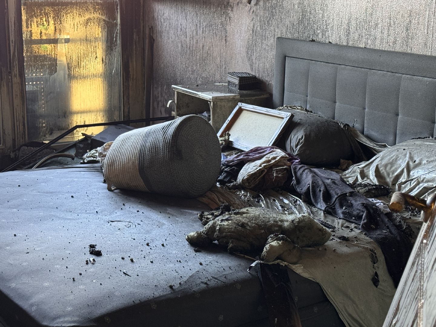 Пожар в Одинцово, Пострадавших нет, Все сгорело,