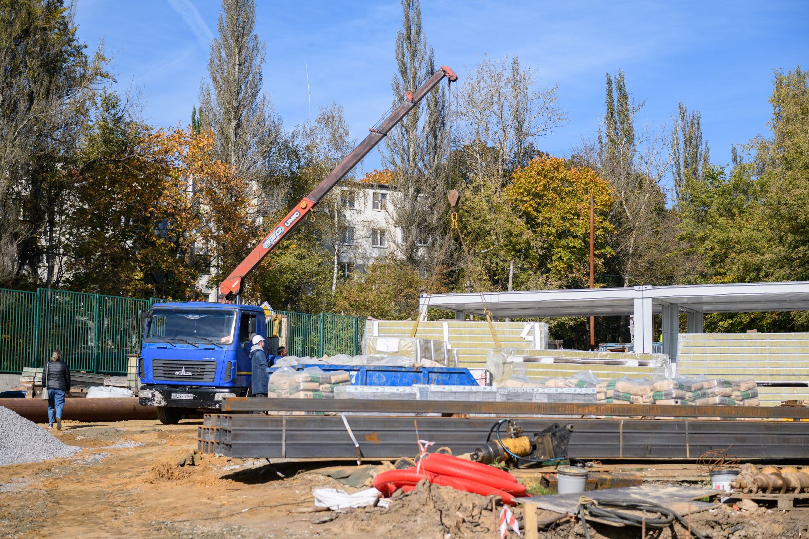 лыткарино, строительство, стадион полет,