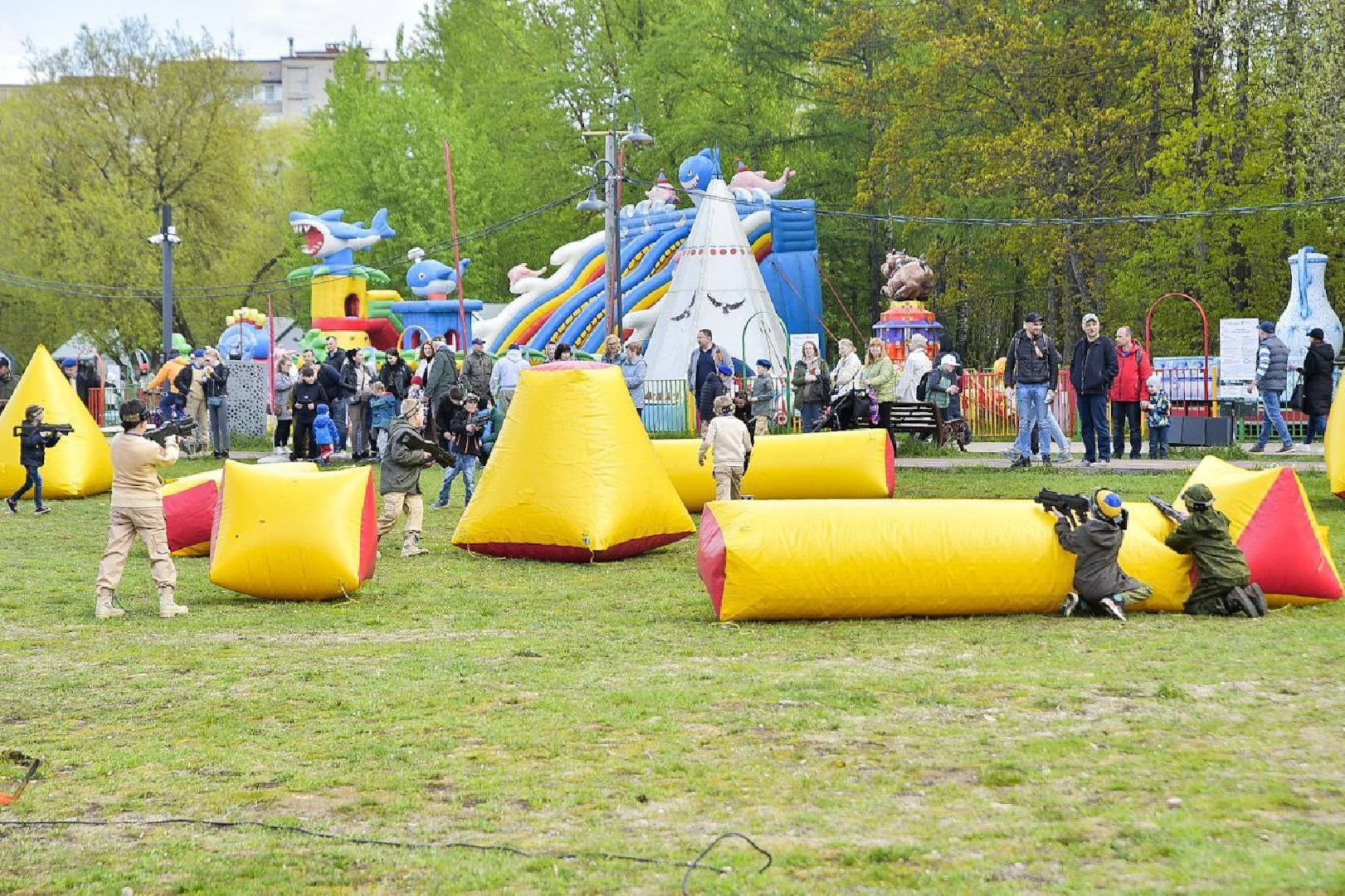 Солнечногорск, день победы, праздник, набережная, 9 мая