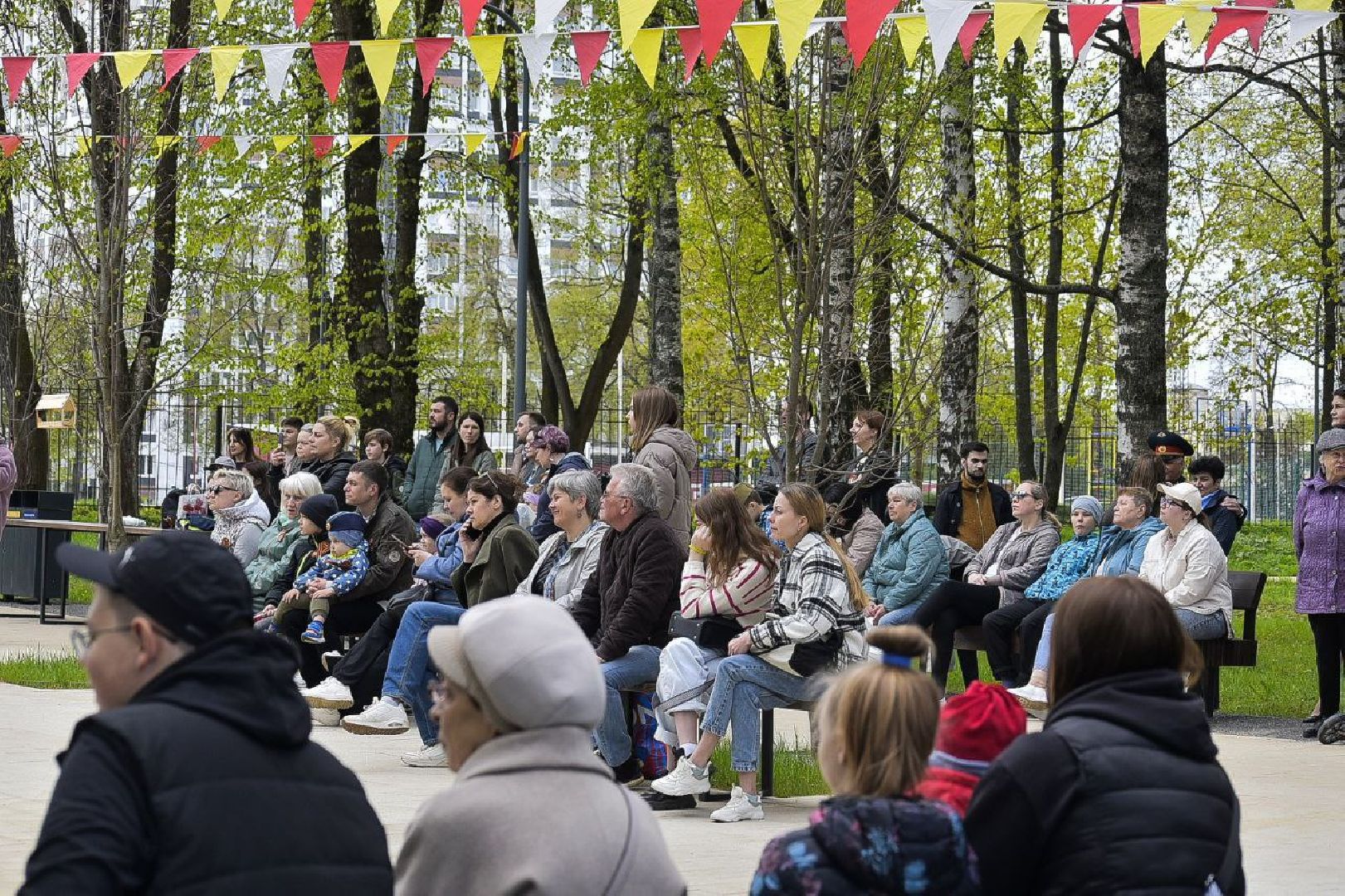 Солнечногорск, день победы, праздник, набережная, 9 мая