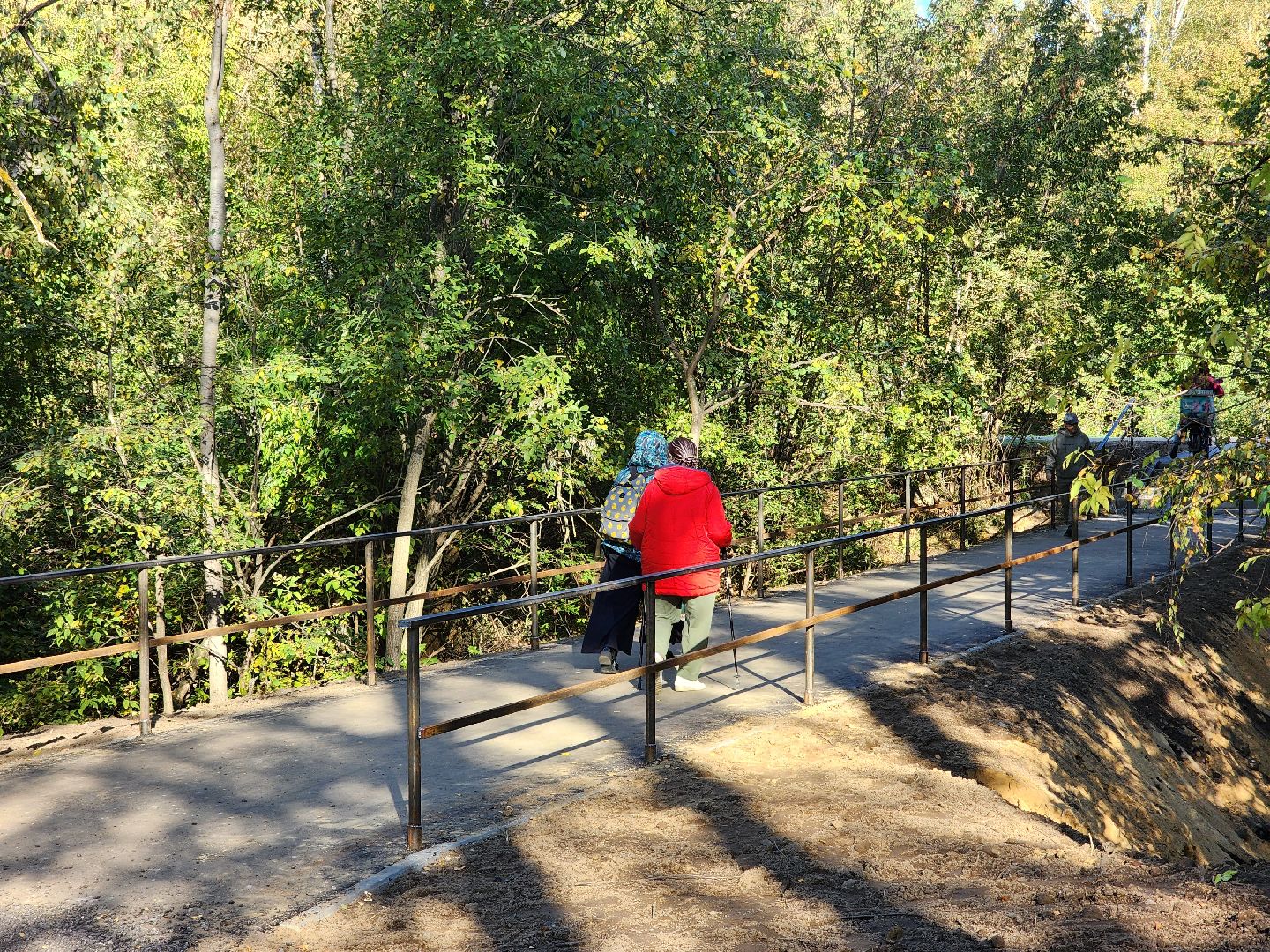 королёв, благоустройство , новый мост через акуловский водоканал, администрация городского округа королев ,