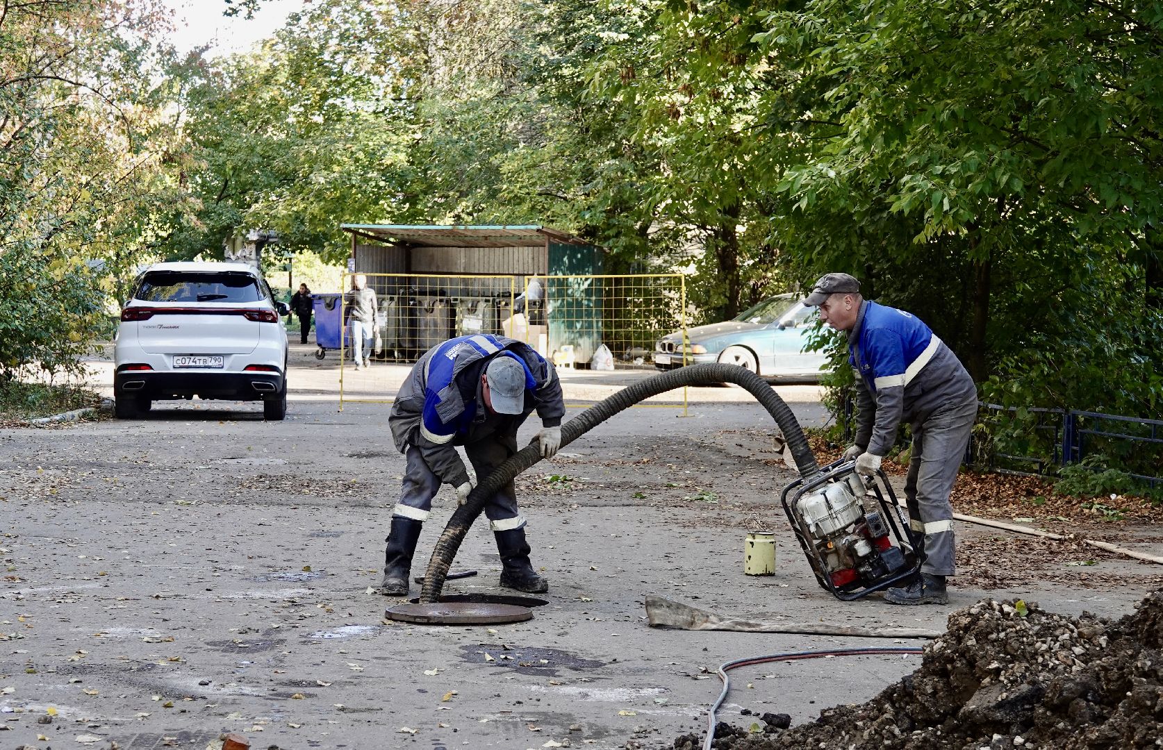 отопительный сезон , жкх , утечка на сетях , авария на сетях , сергиево-посадский городской округ, сергиев посад,