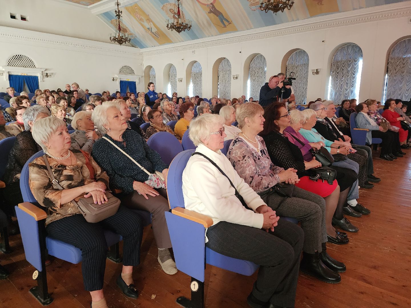 фрязино, день пожилого человека, концерт, пенсионеры,