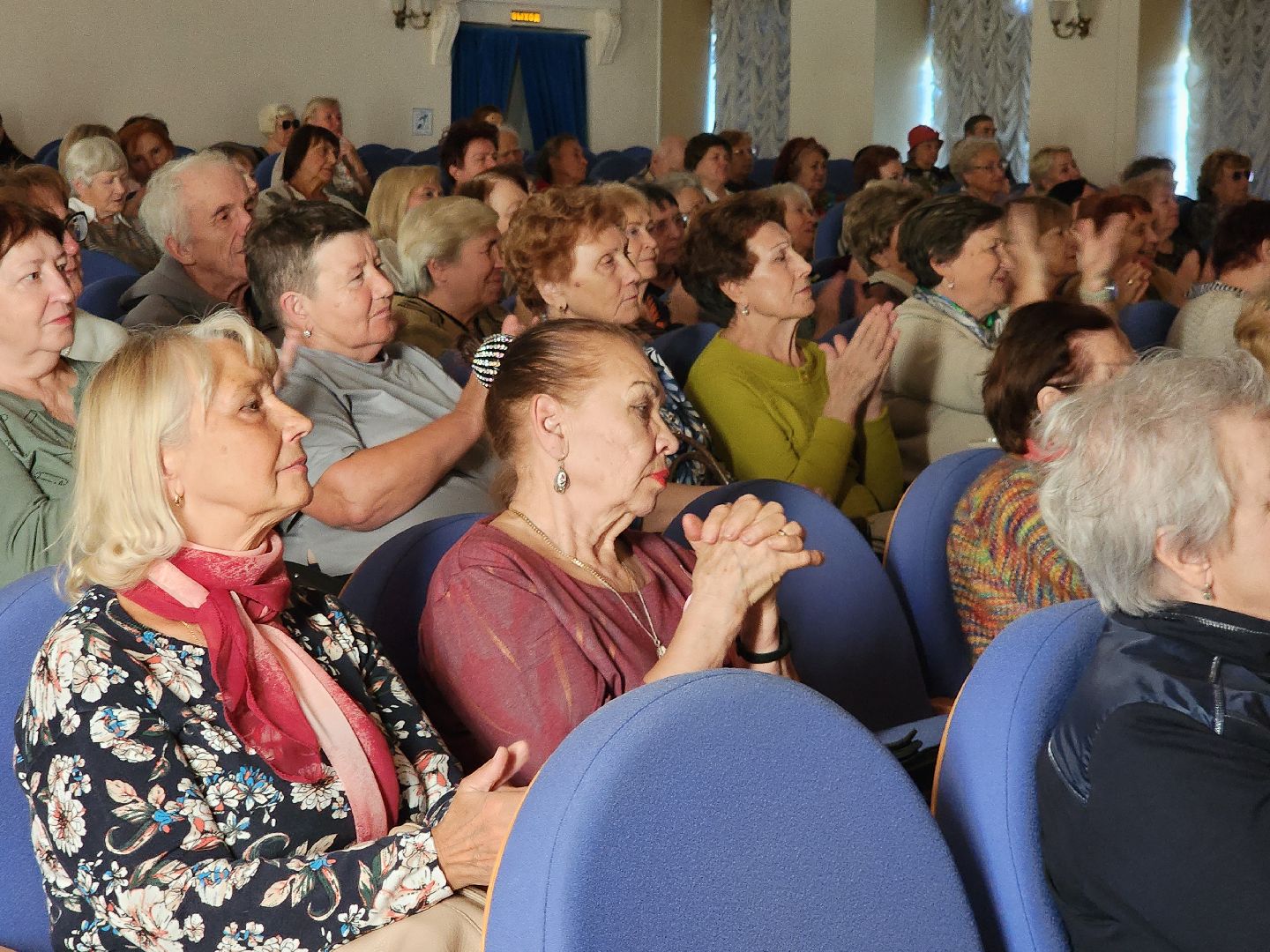 фрязино, день пожилого человека, концерт, пенсионеры,