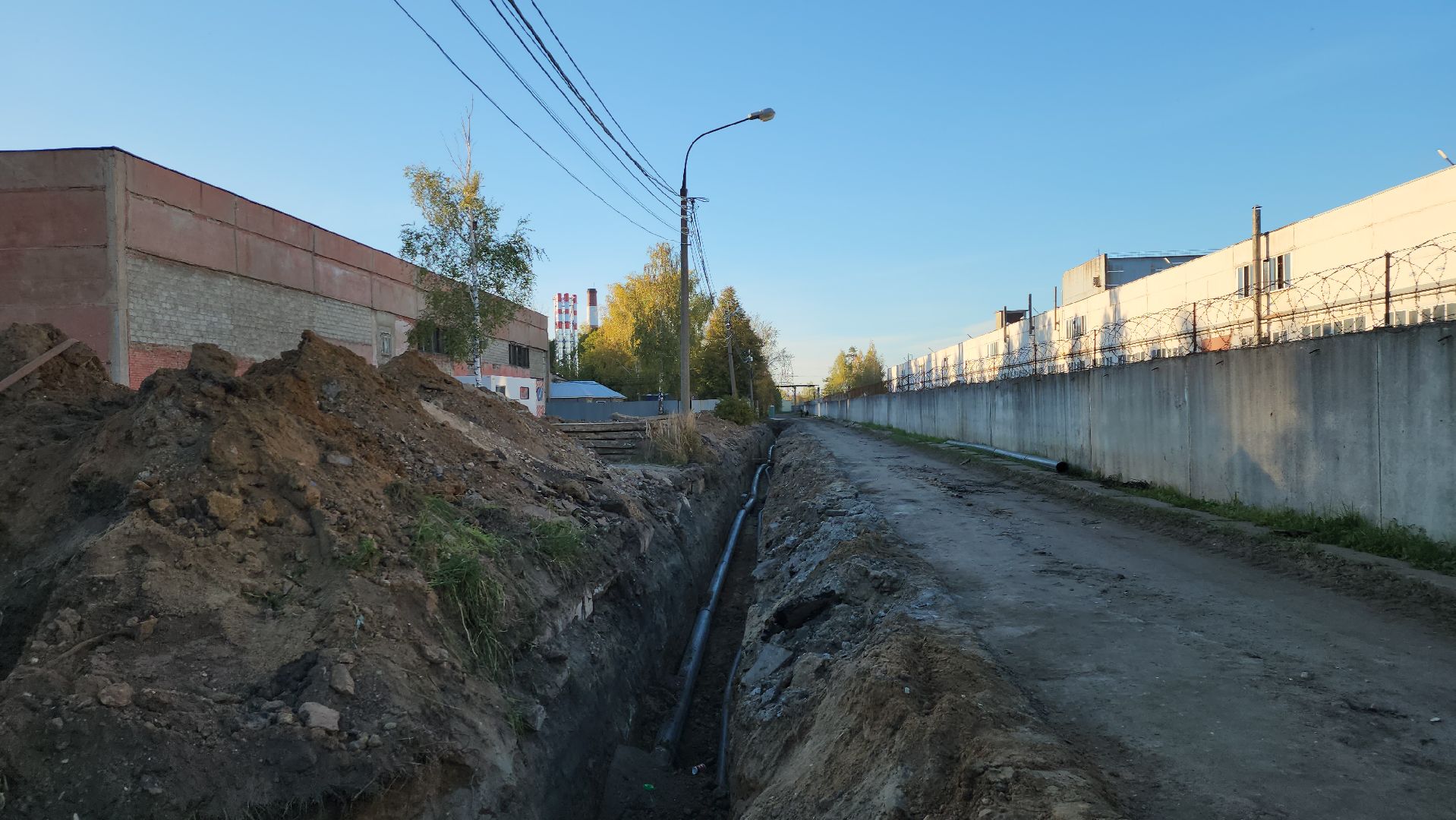 щёлково, фряново, отключение воды, Новая котельная ,