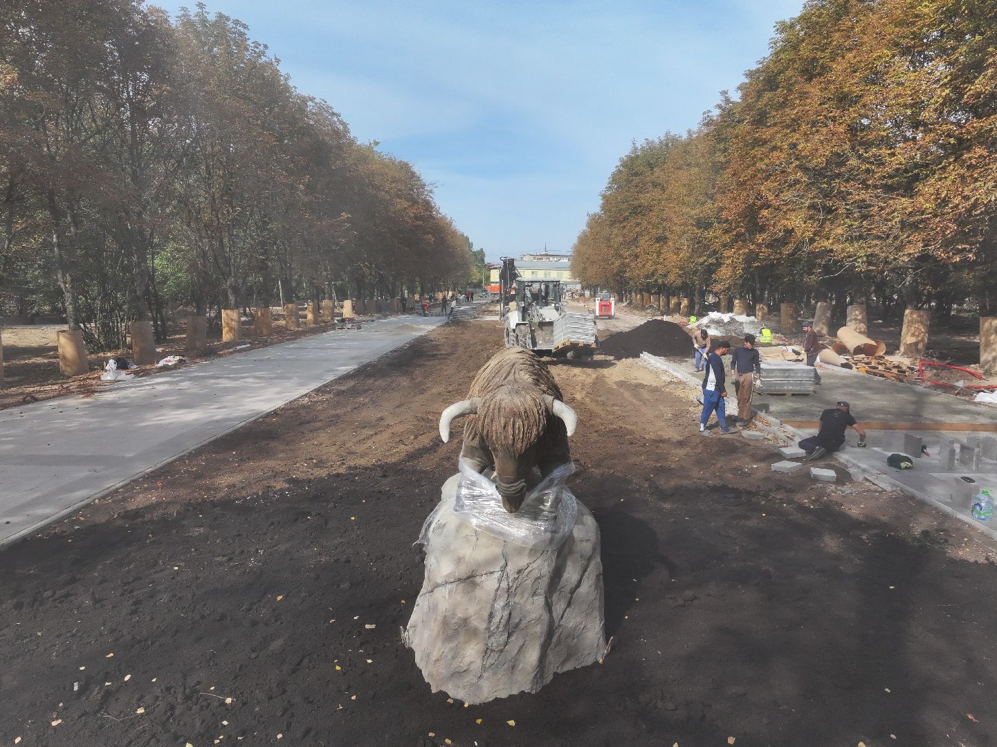 видео с коптера, парк питомник в серпухове, благоустройство в серпухове,