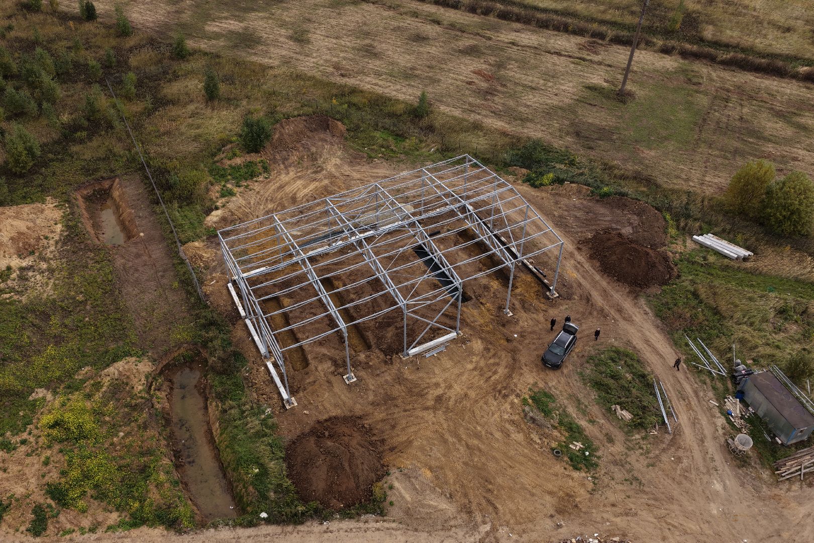 видео с коптера, фармакологическое предприятие,