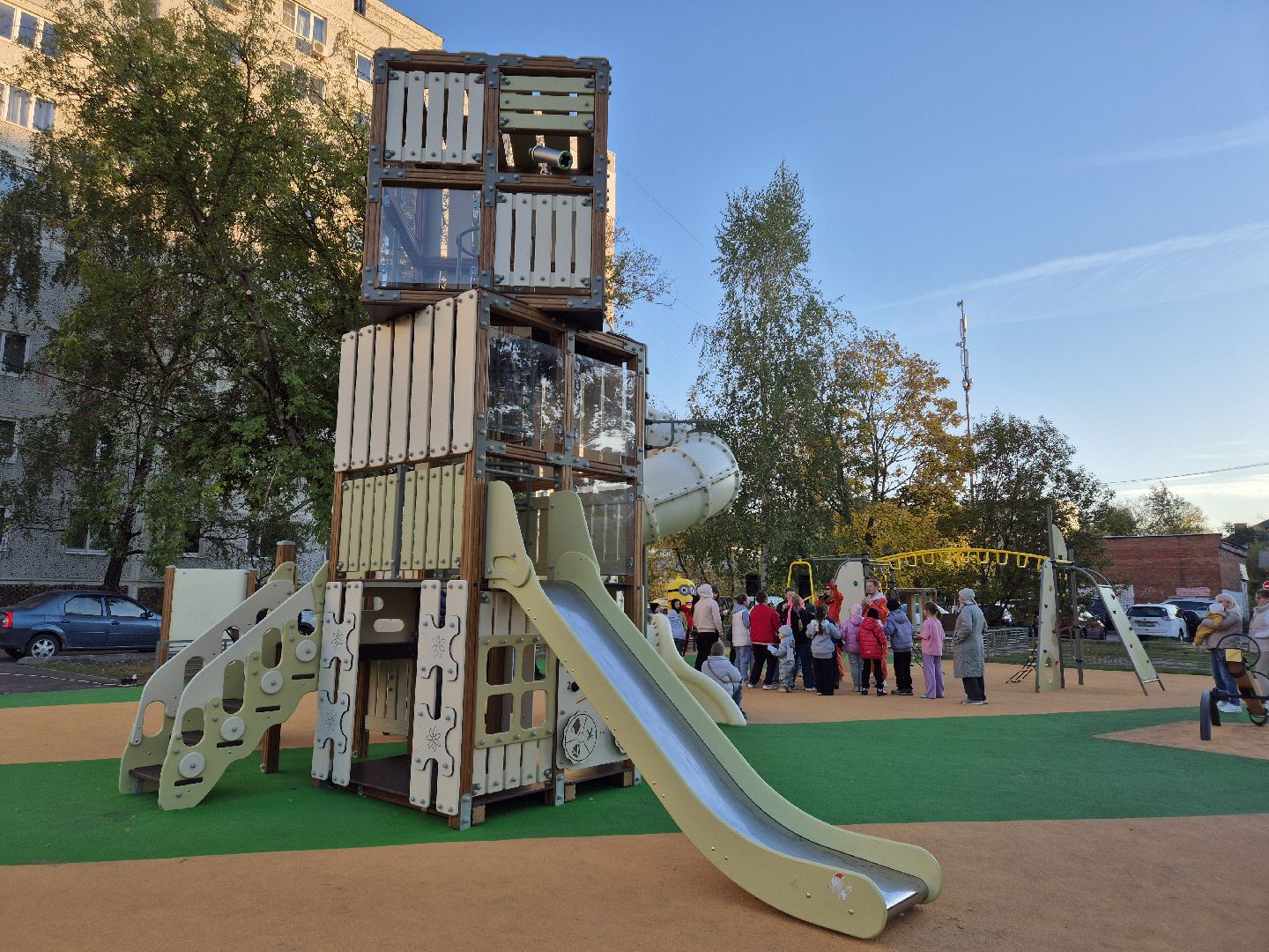 благоуствойство, детские площадки, орехово-зуево,